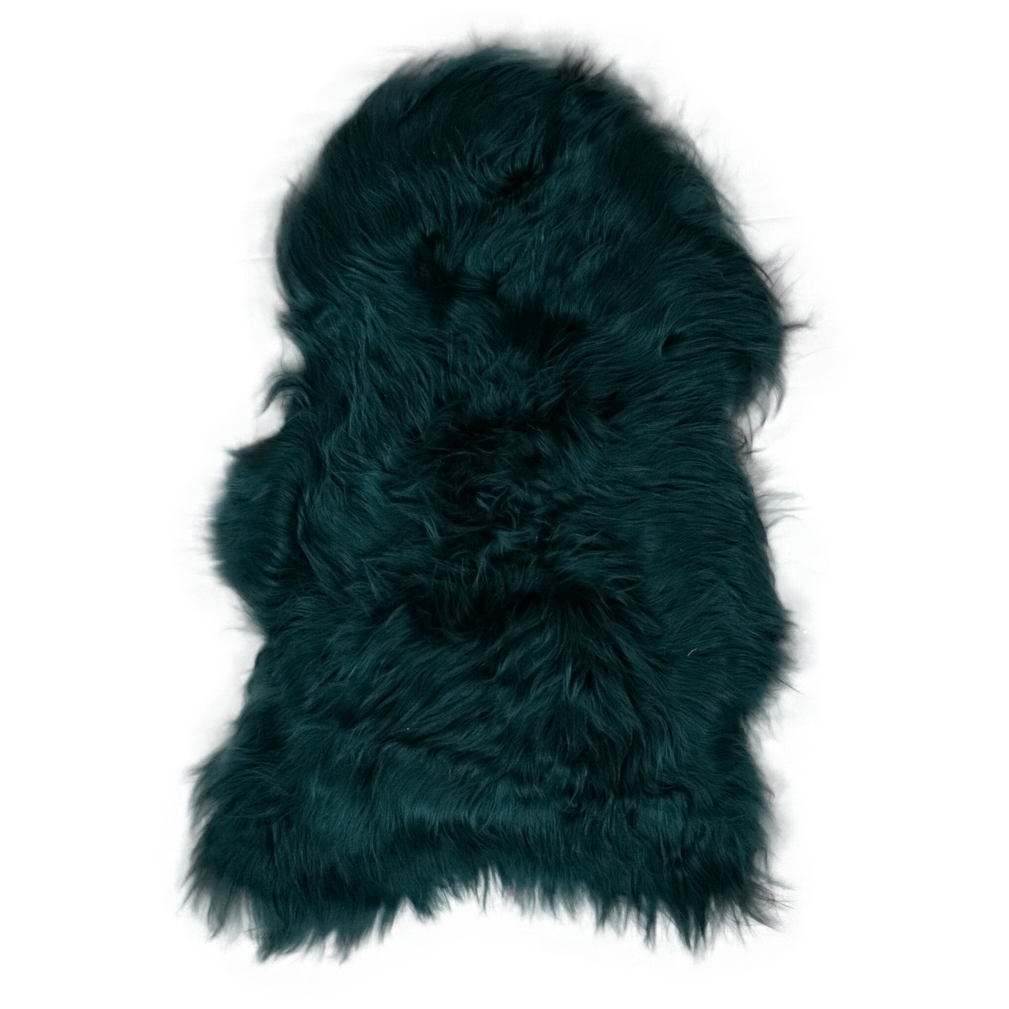 IJslandse\u0020schapenvacht\u0020\u002D\u0020Donkergroen