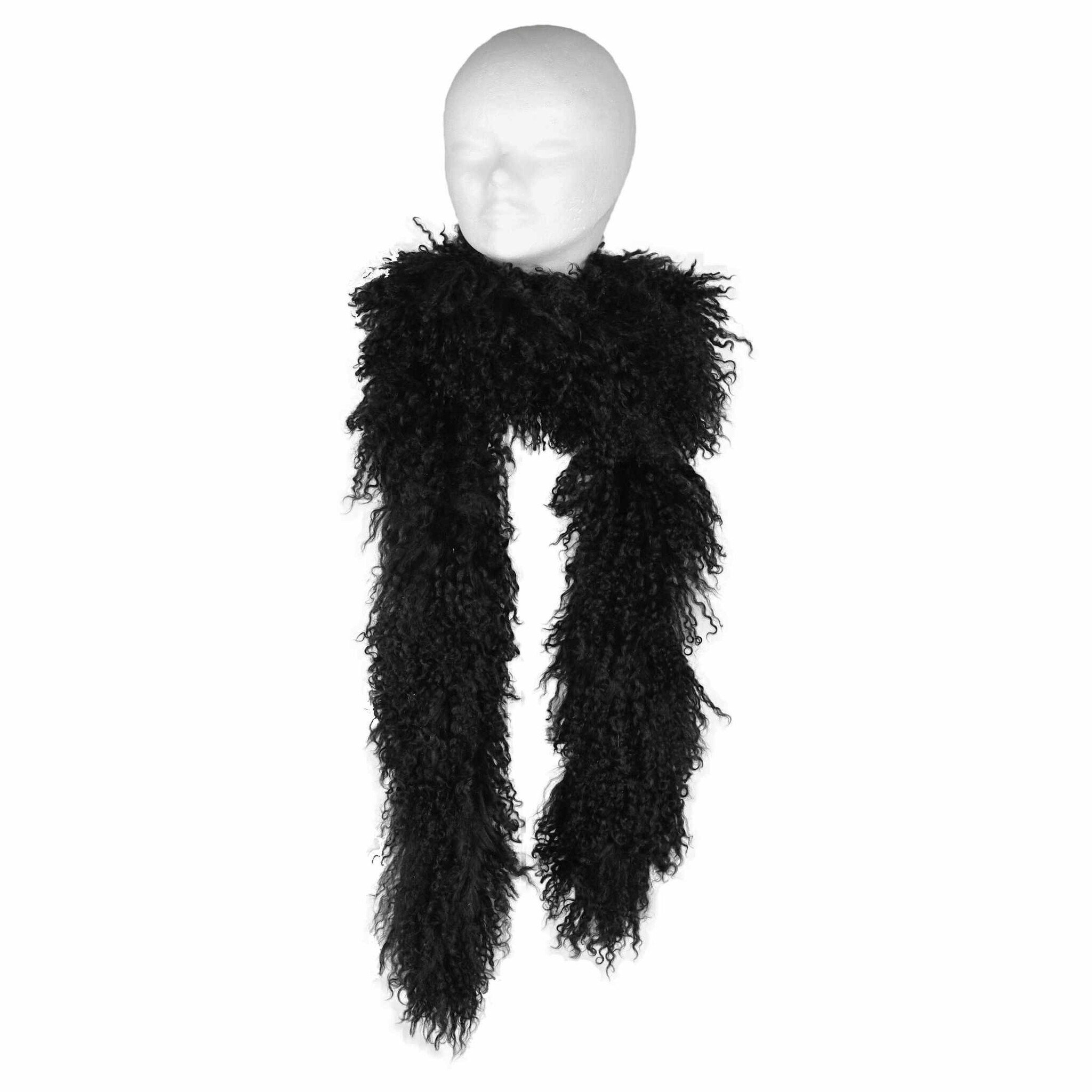 Tibetaanse\u0020Schapenvacht\u0020Sjaal\u0020Wit\u0020\u002D\u0020180cm