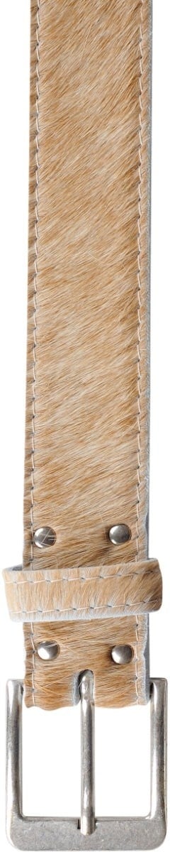 Koeienhuid\u0020Riem\u002085\u0020cm\u0020Beige\u0020\u002D\u002040801