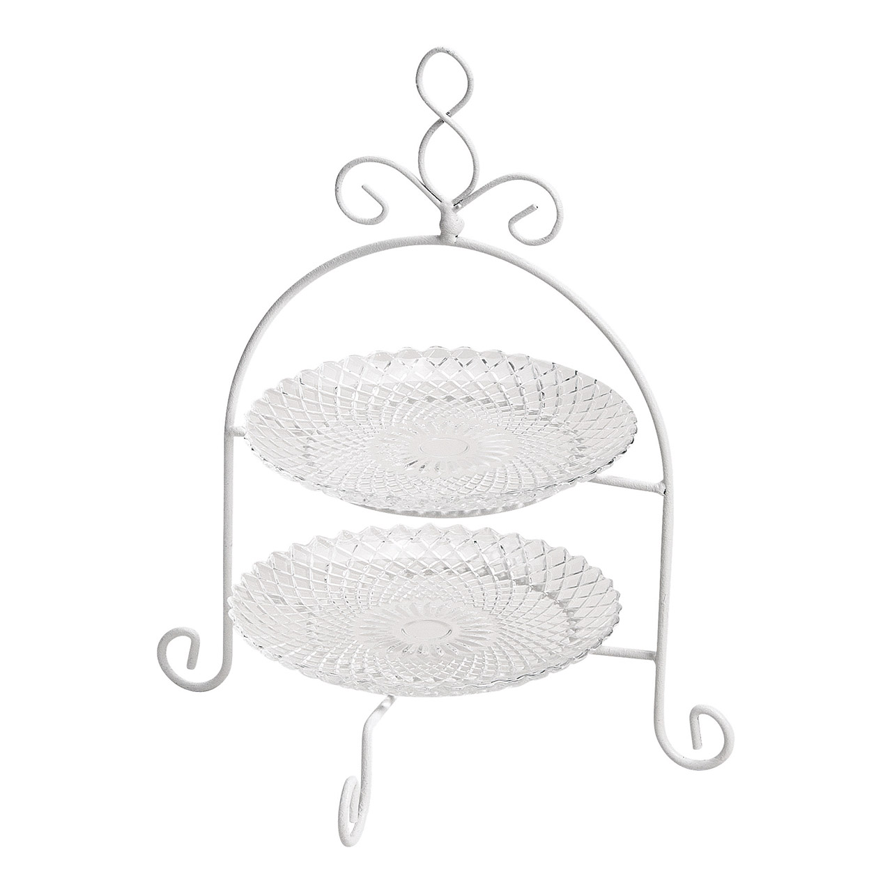 Etag\u00E8re\u0020met\u00202\u0020etages,\u0020ruitpatroon,\u0020van\u0020glas\u0020en\u0020metaal,\u0020transparant\u0020\u0028B\u002FH\u002FD\u0029\u002022x28x22\u0020cm