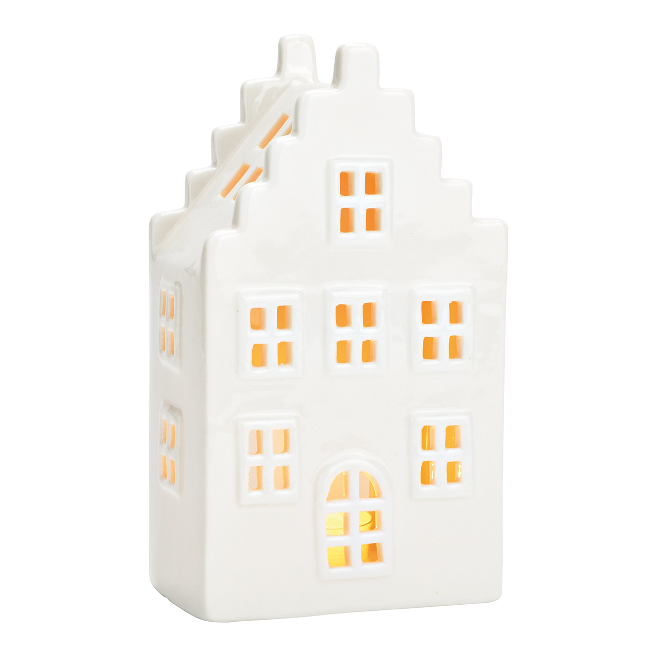 Windlicht\u0020huis\u0020glanzend\u0020van\u0020keramiek,\u0020wit\u0020\u0028B\u002FH\u002FD\u0029\u002010x18x6cm