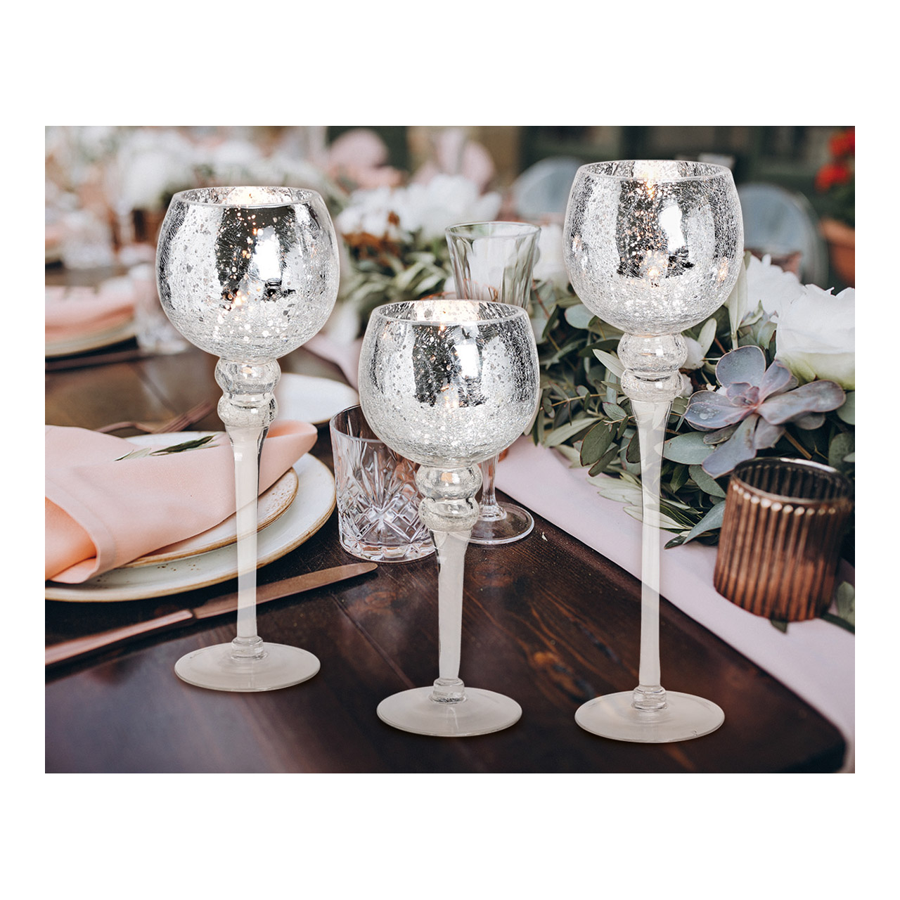 Windlichtset\u0020kelk\u0020crackle\u002Deffect\u0020zilver\u002030,\u002035,\u002040\u0020cm\u0020x\u0020\u00D813\u0020cm\u0020van\u0020glas,\u0020set\u0020van\u00203