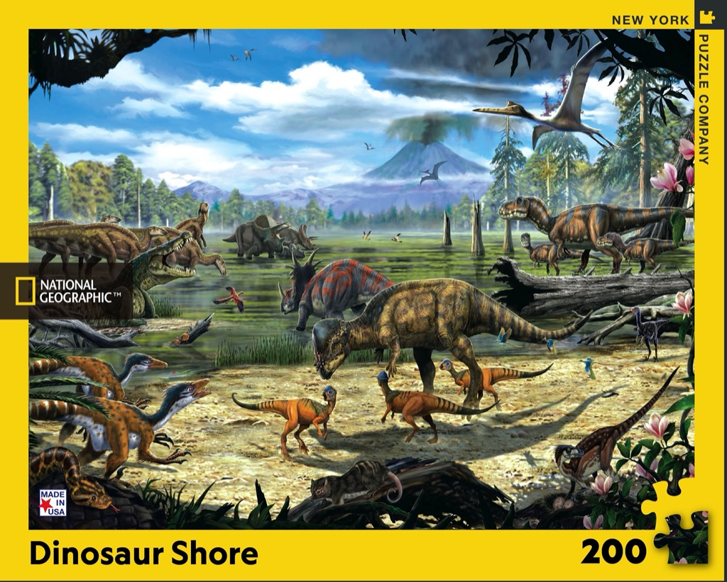 New\u0020York\u0020Puzzle\u0020Company\u0020Puzzel\u0020Dinosaurusstrand\u0020\u002D\u0020200\u0020stukjes