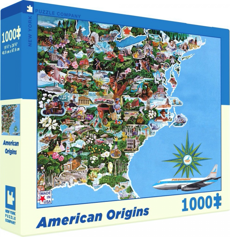 New\u0020York\u0020Puzzle\u0020Company\u0020Legpuzzel\u0020Amerikaanse\u0020Oorsprongen\u0020\u002D\u00201000\u0020stukjes
