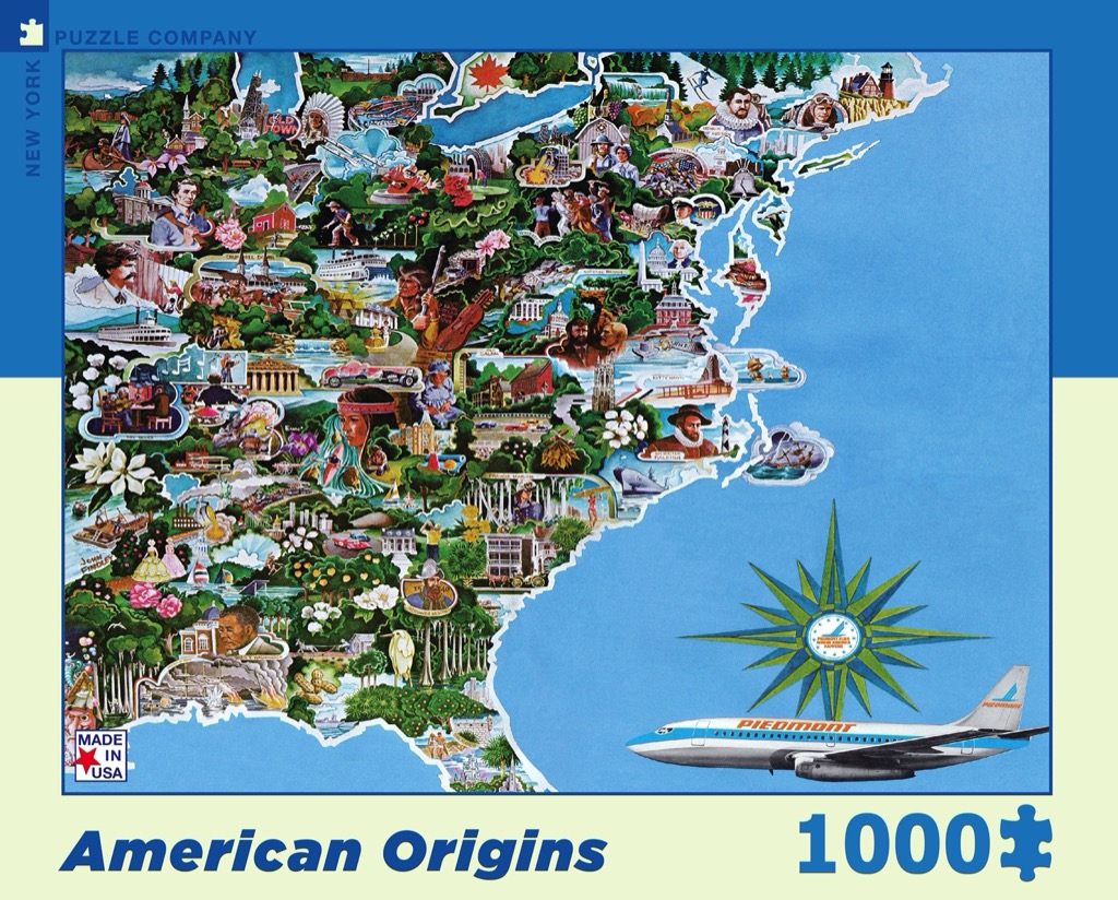 New\u0020York\u0020Puzzle\u0020Company\u0020Legpuzzel\u0020Amerikaanse\u0020Oorsprongen\u0020\u002D\u00201000\u0020stukjes