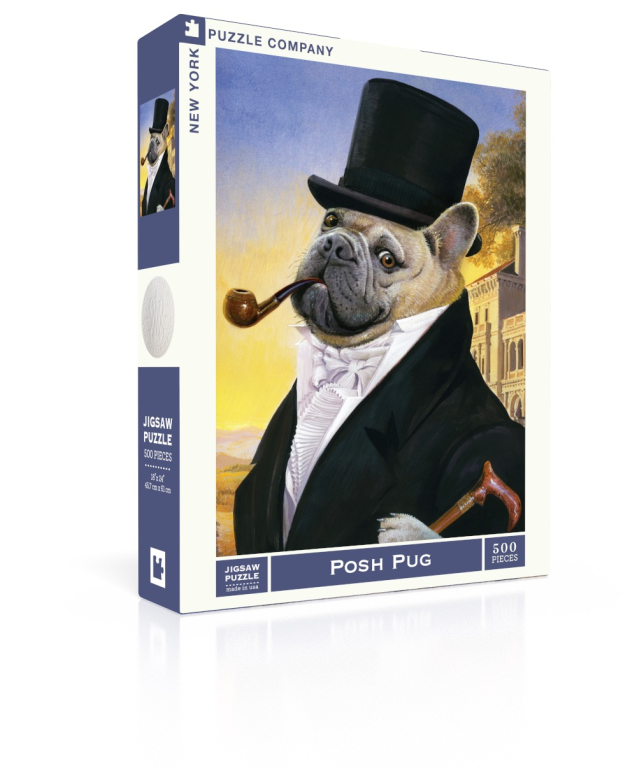 New\u0020York\u0020Puzzle\u0020Company\u0020Legpuzzel\u0020Posh\u0020Pug\u0020\u002D\u0020500\u0020stukjes