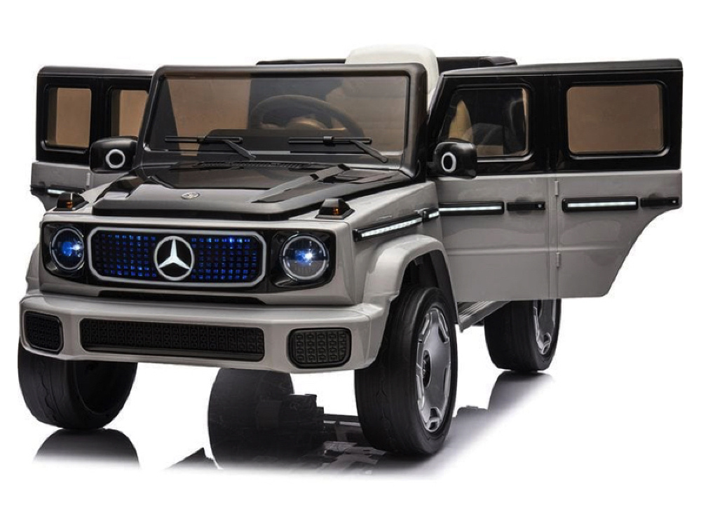 Mercedes\u002DBenz\u0020EQG,\u002012\u002Dvolt\u0020elektrische\u0020kinderauto\u0020met\u0020rubberen\u0020banden,\u0020leren\u0020zitje\u0020en\u0020meer\u0021