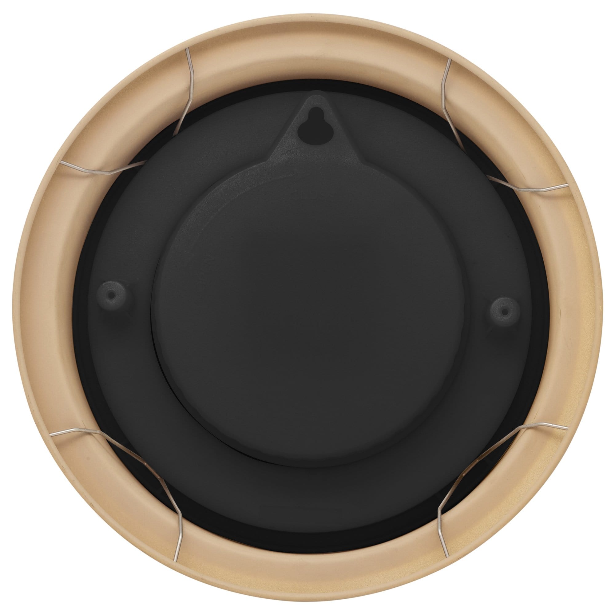 Weerbestendige\u0020buitenwandklok\u0020\u002D\u002022\u0020cm\u0020\u002D\u0020metaal\u0020\u002D\u0020gegalvaniseerd\u0020\u002D\u0020klaproos