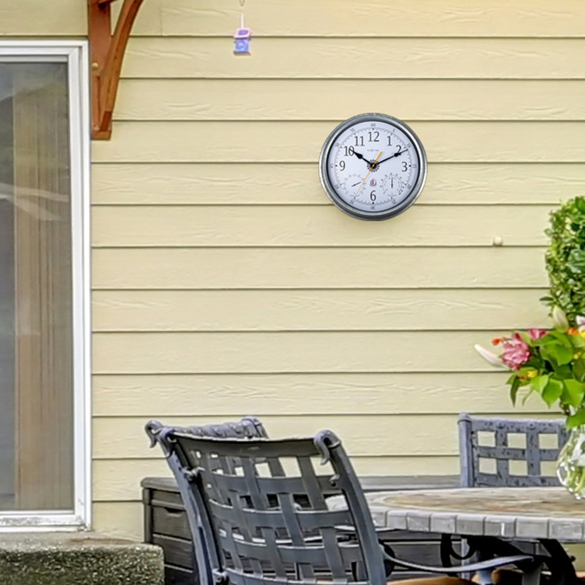 Weerstation\u0020\u002D\u0020Wandklok\u0020\u002D\u0020Weerbestendig\u0020\u002D\u002040,5\u0020cm\u0020\u002D\u0020Metaal\u0020\u002D\u0020Verzinkte\u0020Tulp