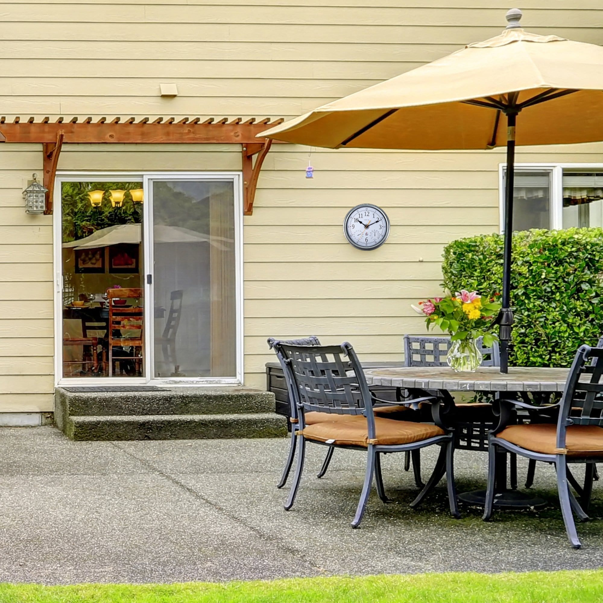 Weerstation\u0020\u002D\u0020Wandklok\u0020\u002D\u0020Weerbestendig\u0020\u002D\u002040,5\u0020cm\u0020\u002D\u0020Metaal\u0020\u002D\u0020Verzinkte\u0020Tulp