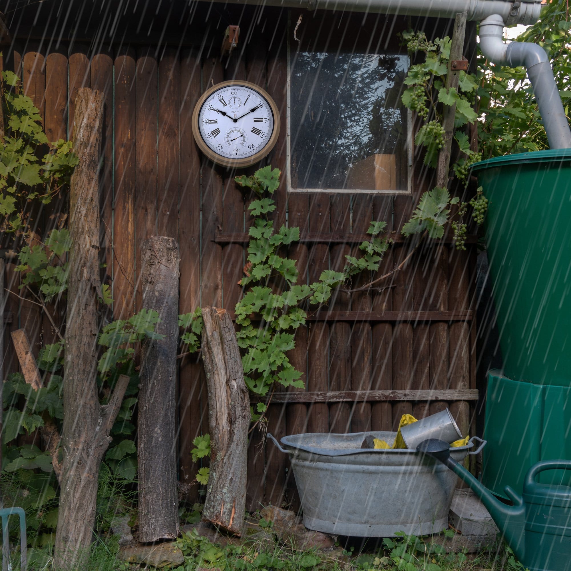 Weerstation\u0020\u002D\u0020Wandklok\u0020\u002D\u0020Weerbestendig\u0020\u002D\u002040,5\u0020cm\u0020\u002D\u0020Metaal\u0020\u002D\u0020Hyacint