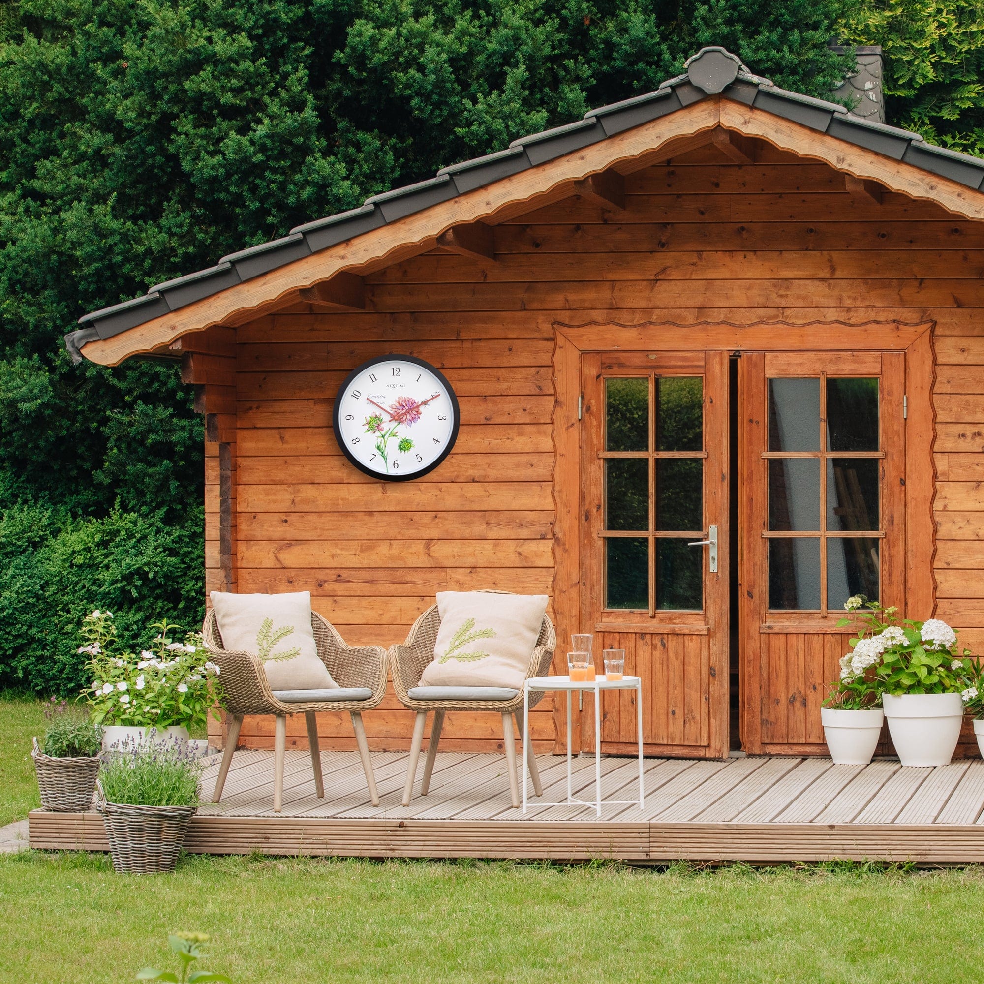 Weerbestendige\u0020buitenklok\u0020\u002D\u002030,5\u0020cm\u0020\u002D\u0020Knautia