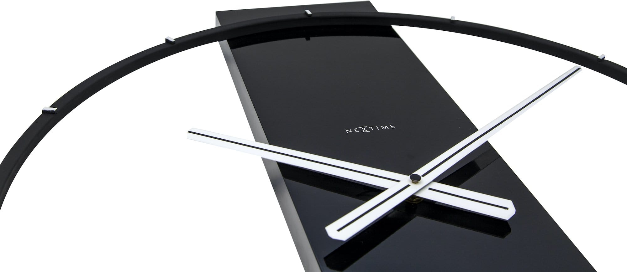 Wandklok\u0020\u002D\u002050,8\u0020x\u002058,2\u0020x\u00204,3\u0020cm\u0020\u002D\u0020Hout\u002FStaal