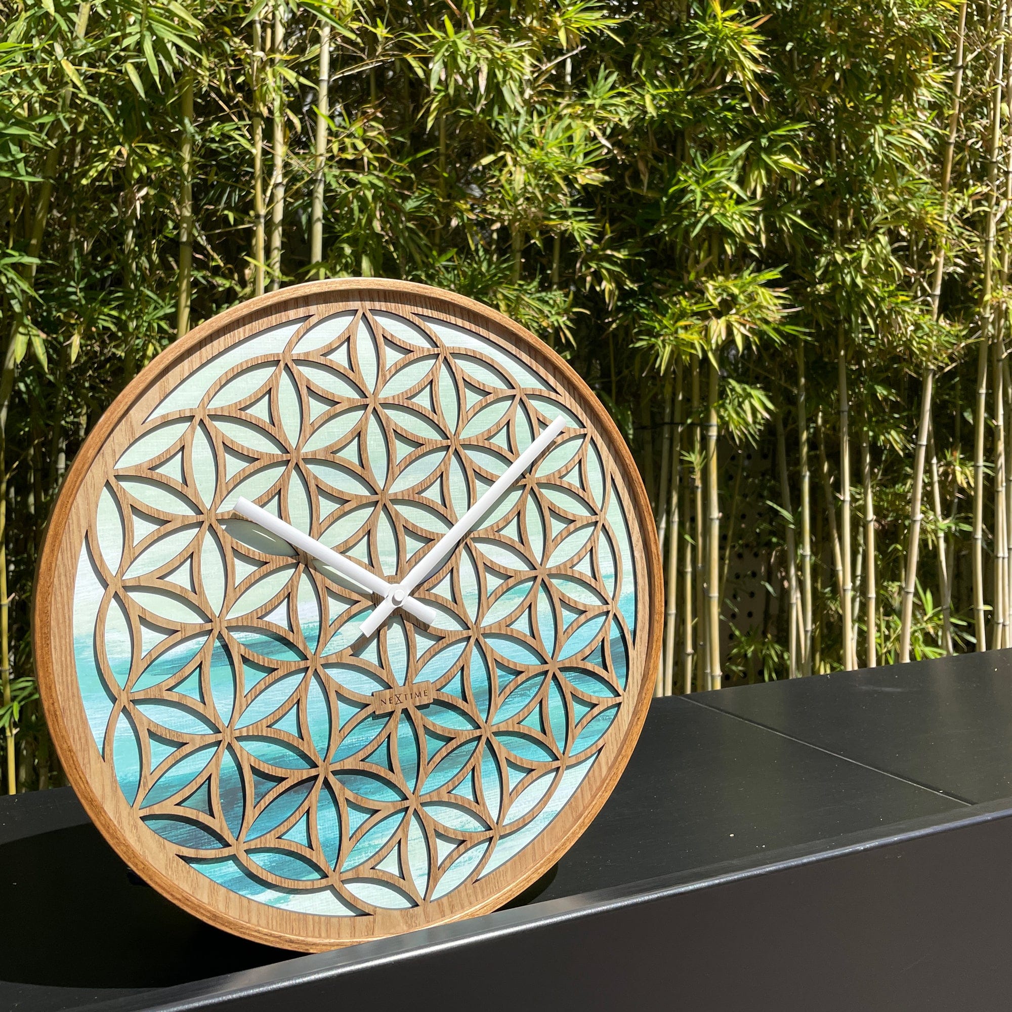 Wandklok\u002040\u0020cm\u0020\u002D\u0020Stil\u0020\u002D\u0020Groen\u0020\u002D\u0020Hout\u0020\u002D\u0020\u0022Concord\u0022