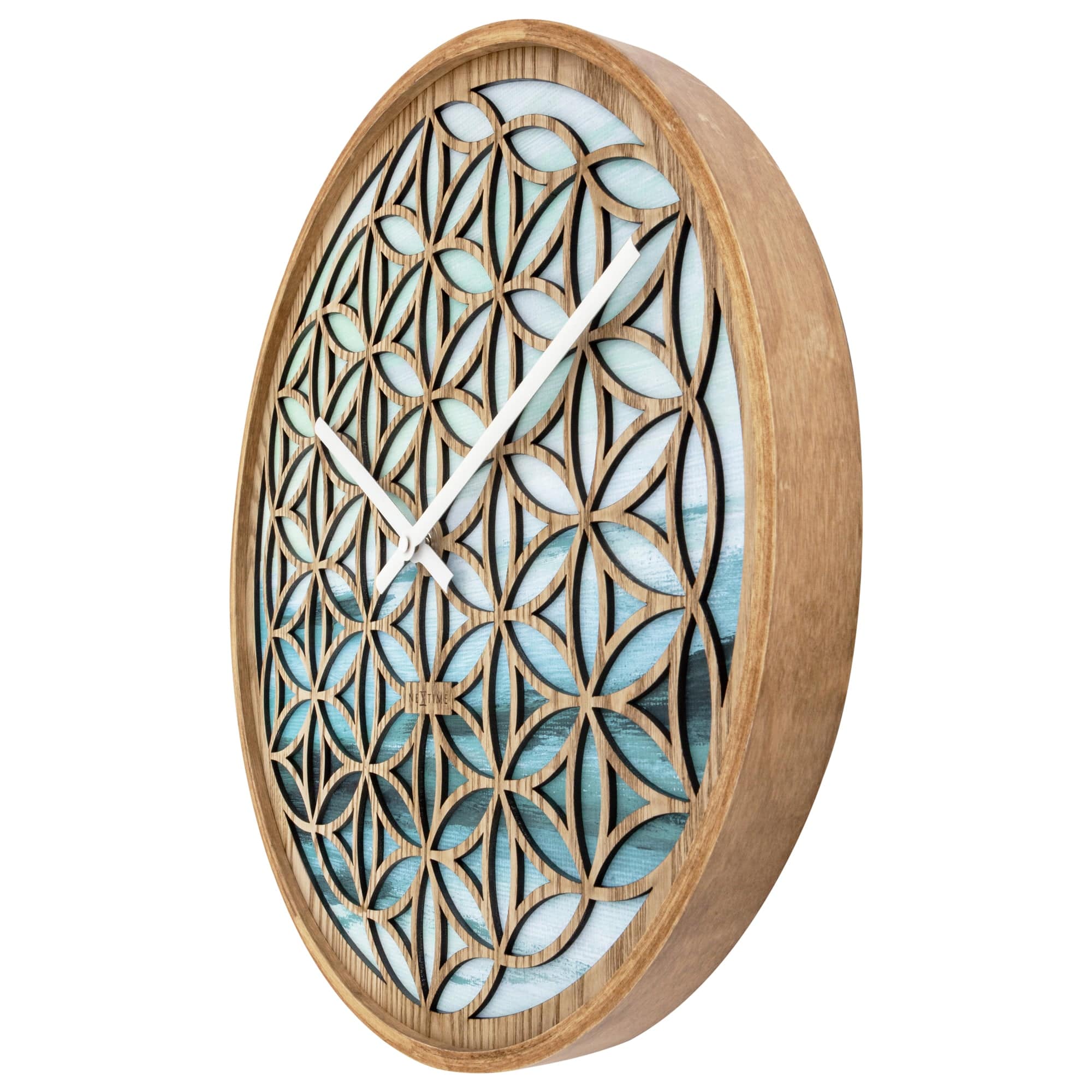 Wandklok\u002040\u0020cm\u0020\u002D\u0020Stil\u0020\u002D\u0020Groen\u0020\u002D\u0020Hout\u0020\u002D\u0020\u0022Concord\u0022