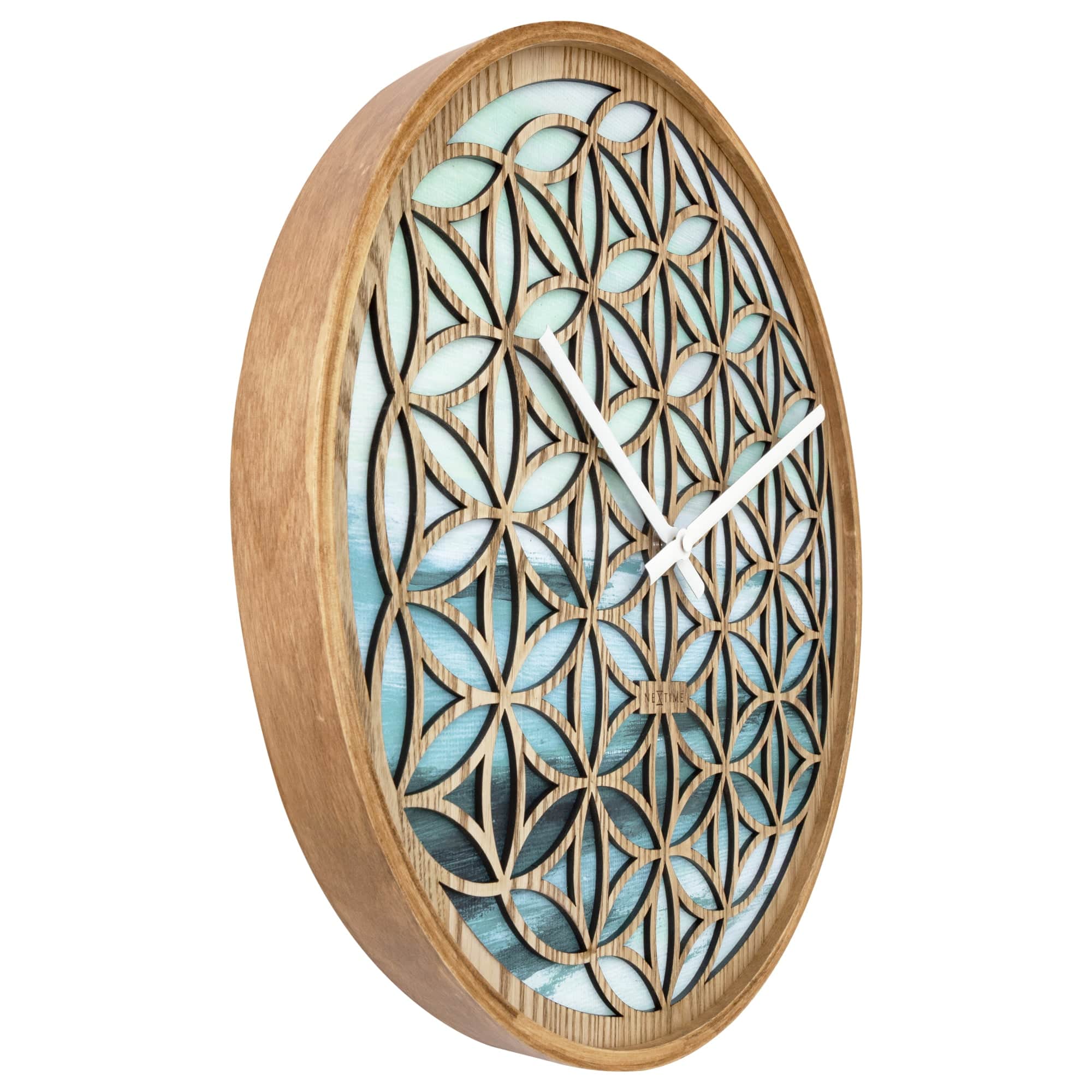 Wandklok\u002040\u0020cm\u0020\u002D\u0020Stil\u0020\u002D\u0020Groen\u0020\u002D\u0020Hout\u0020\u002D\u0020\u0022Concord\u0022