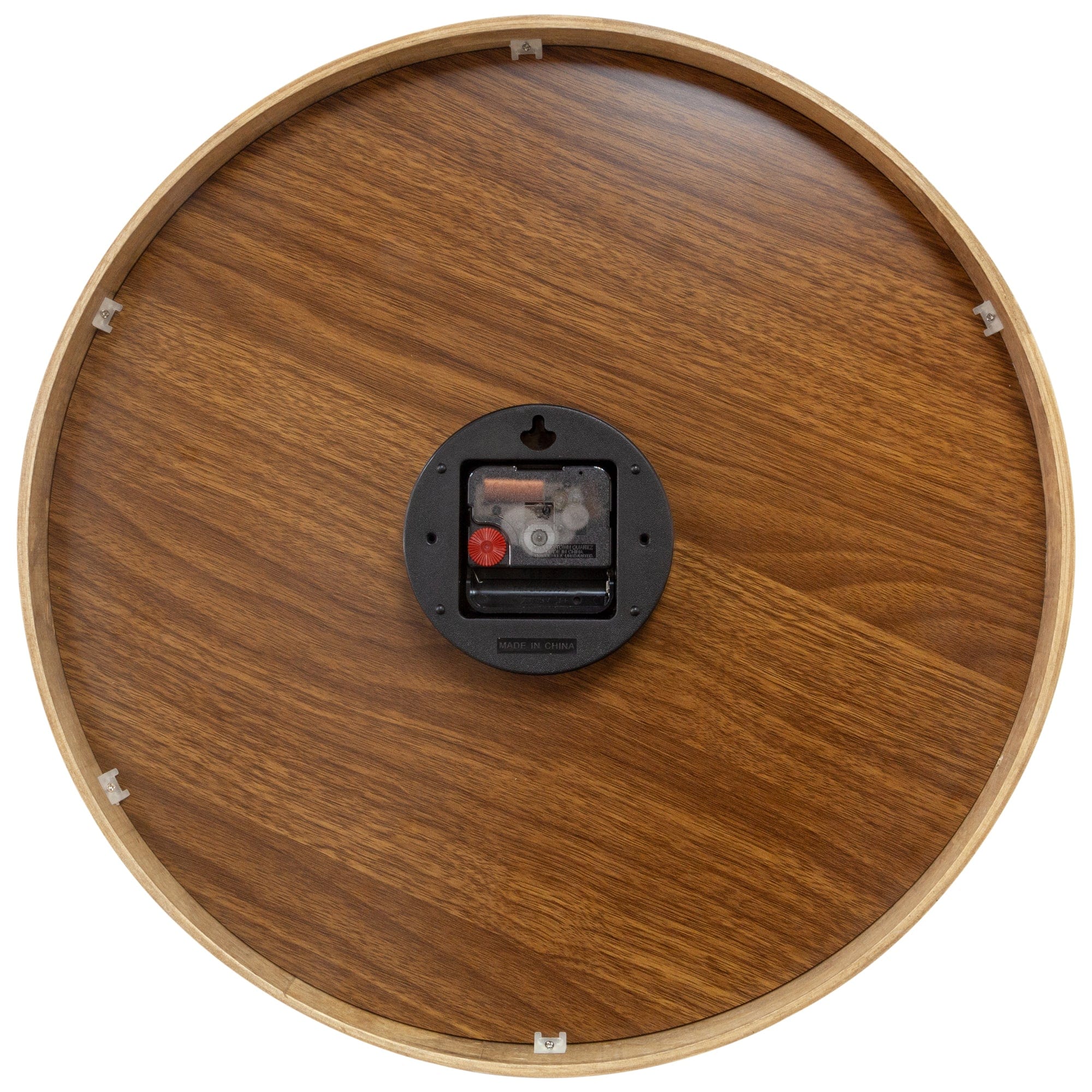 Wandklok\u002040\u0020cm\u0020\u002D\u0020Geruisloos\u0020\u002D\u0020Paars\u0020\u002D\u0020Hout\u0020\u002D\u0020\u0022Yogi\u0022