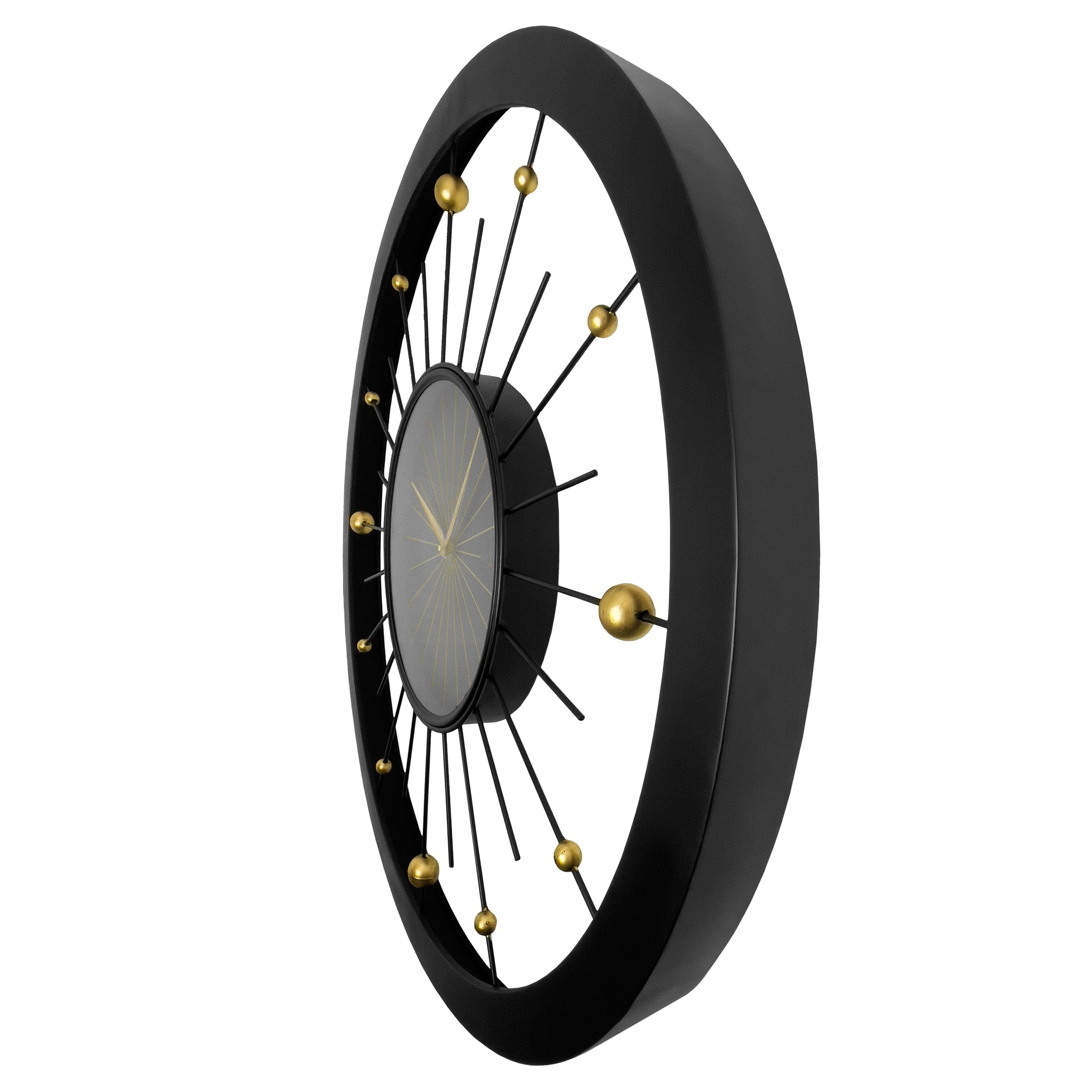 Wandklok\u002090\u0020cm\u0020\u002D\u0020geruisloos\u0020\u002D\u0020zwart\u0020\u002D\u0020metaal\u0020\u002D\u0020NeXtime\u0020\u0027Orbit\u0020Large\u0027