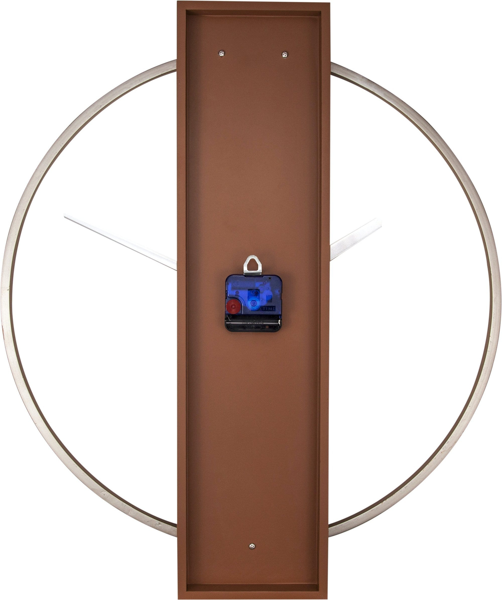 Wandklok\u0020\u002D\u002050,8\u0020x\u002058,2\u0020x\u00204,3\u0020cm\u0020\u002D\u0020Hout\u002FStaal