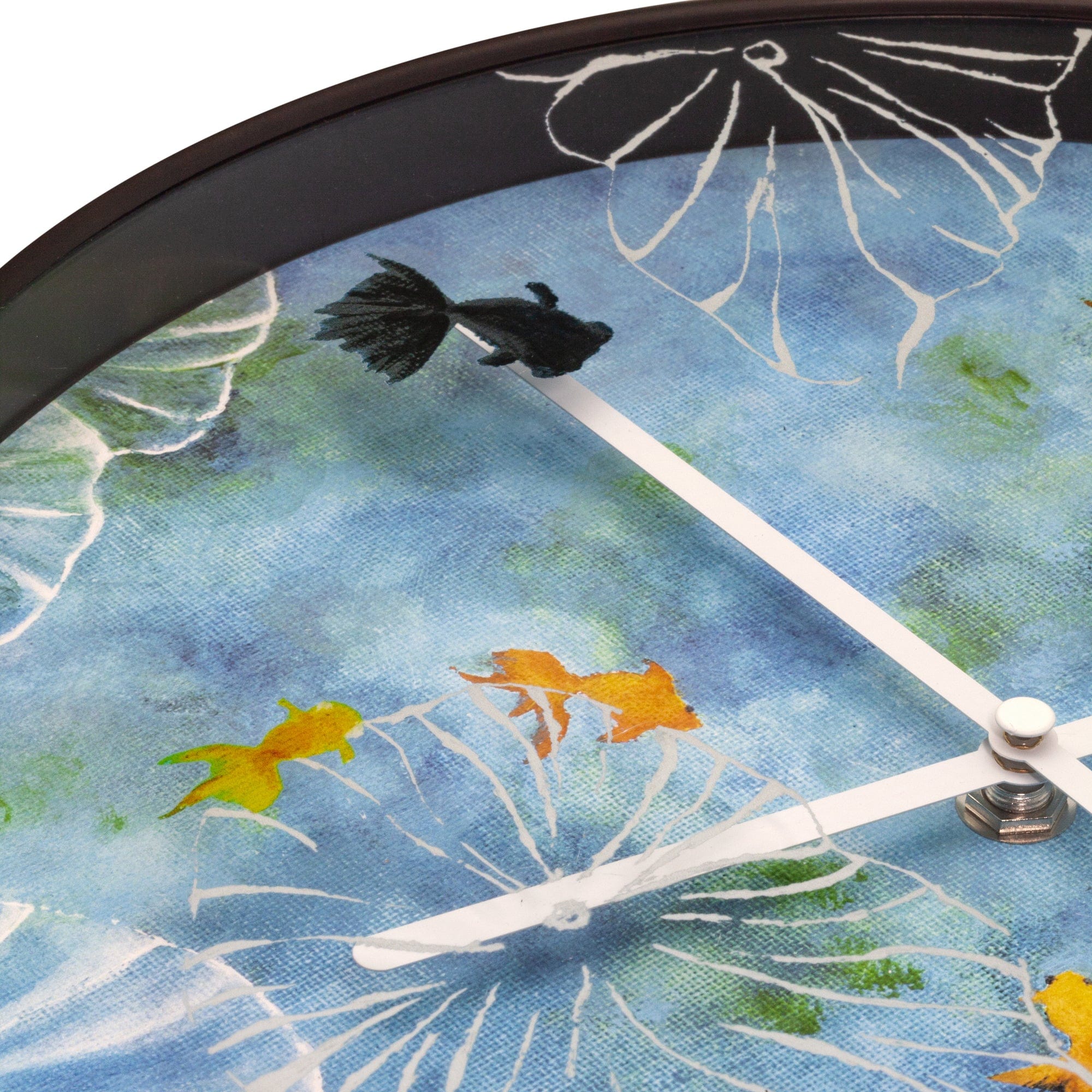 Wandklok\u002030\u0020cm\u0020\u002D\u0020Stil\u0020\u002D\u0020Blauw\u0020\u002D\u0020Plastic\u0020\u002D\u0020\u0022Pond\u0022