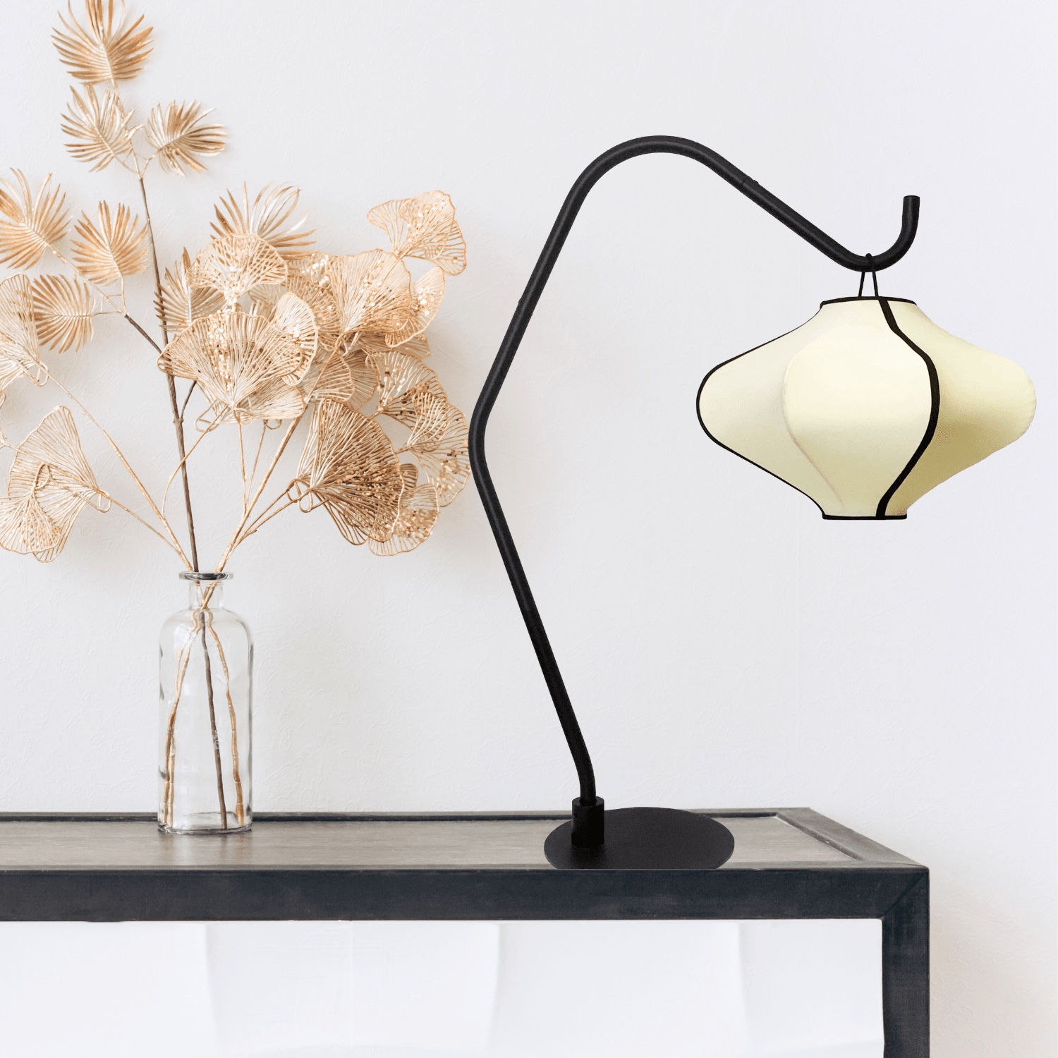 Tafellampstandaard\u0020\u0028voor\u0020Lumi\u0020Lantern\u0029\u002025\u0020x\u002081\u0020cm\u0020\u002D\u0020metaal\u0020\u002D\u0020zwart\u0020\u0022Lumi\u0022