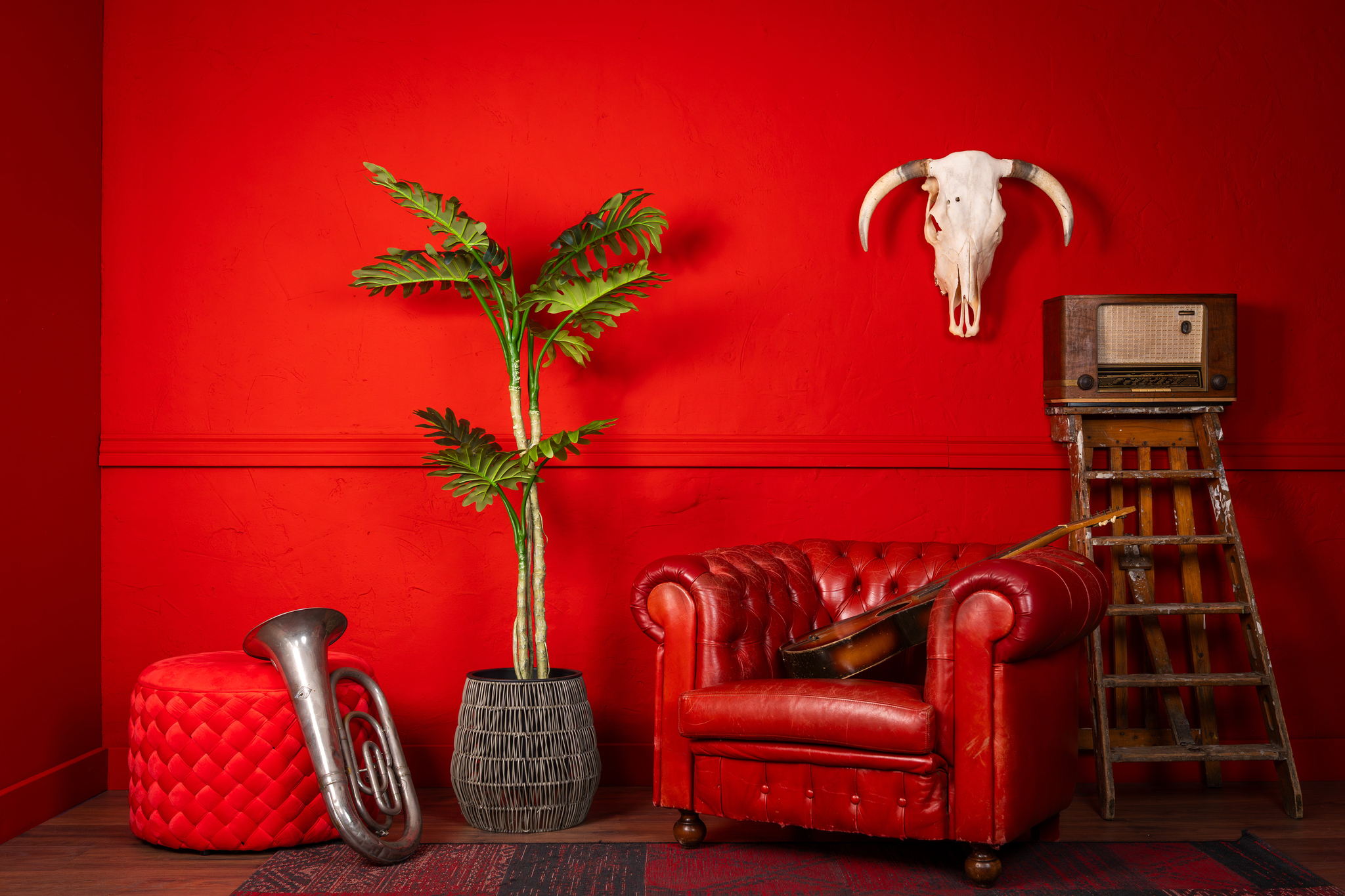 160\u0020cm\u0020kunstplant\u0020Philodendron