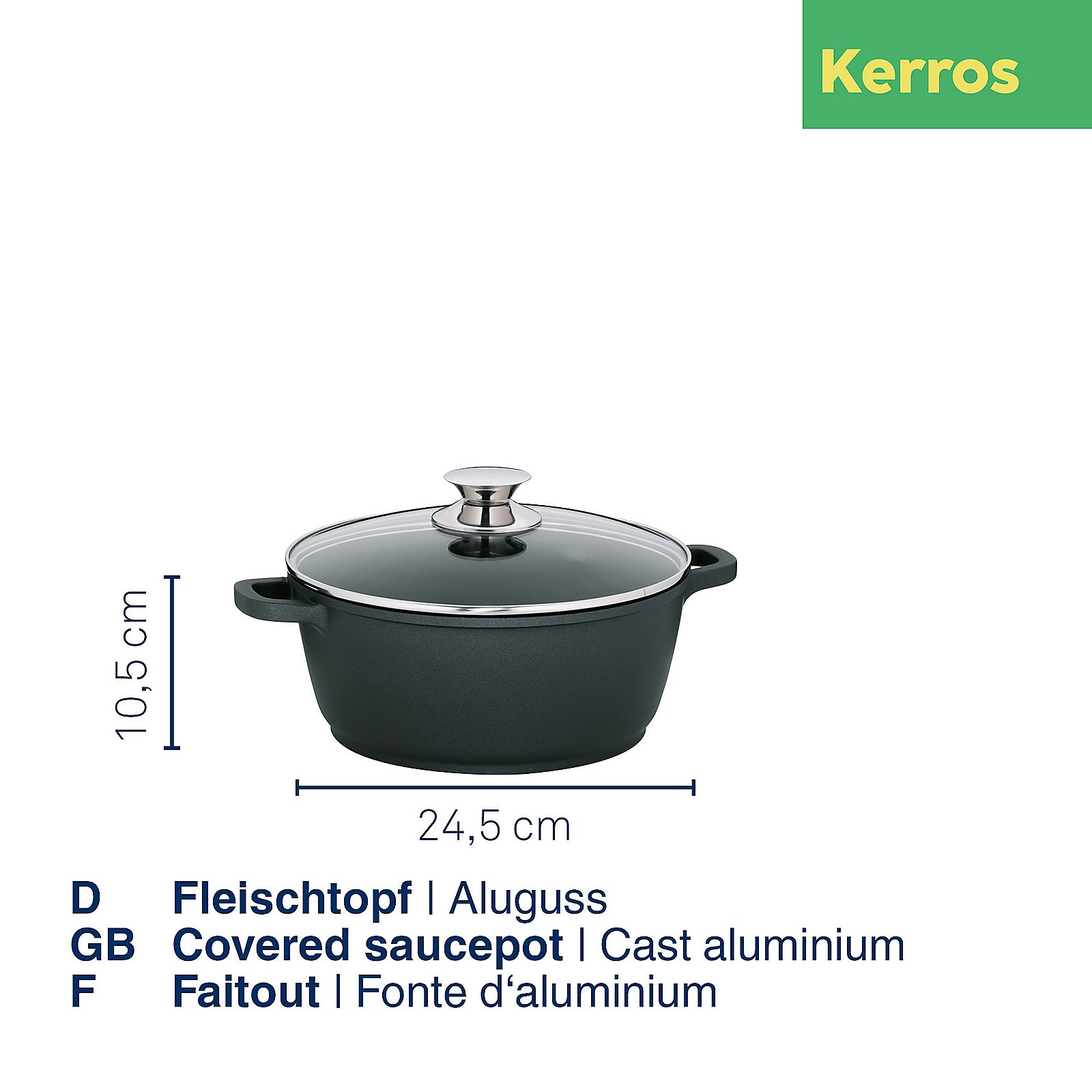 Kerros\u0020Braadpan\u0020met\u0020Deksel\u00203,2\u0020liter