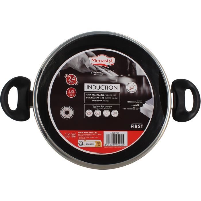 Braadpan\u0020\u002D\u0020MENASTYL\u0020\u002D\u00206020256\u0020\u002D\u0020Roestvrij\u0020staal\u0020\u002D\u002024\u0020cm\u0020\u002D\u0020Geschikt\u0020voor\u0020alle\u0020kookplaten,\u0020inclusief\u0020inductie