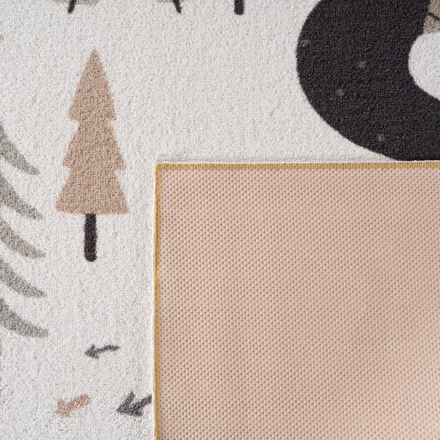 Kindervloerkleed\u0020Rechthoek\u0020Bos\u0020Avontuur\u0020COCO\u0020Cr\u00E8me\u0020\u2013\u0020Zacht\u0020Speelkleed\u0020met\u0020Dieren\u0020voor\u0020de\u0020Kinderkamer