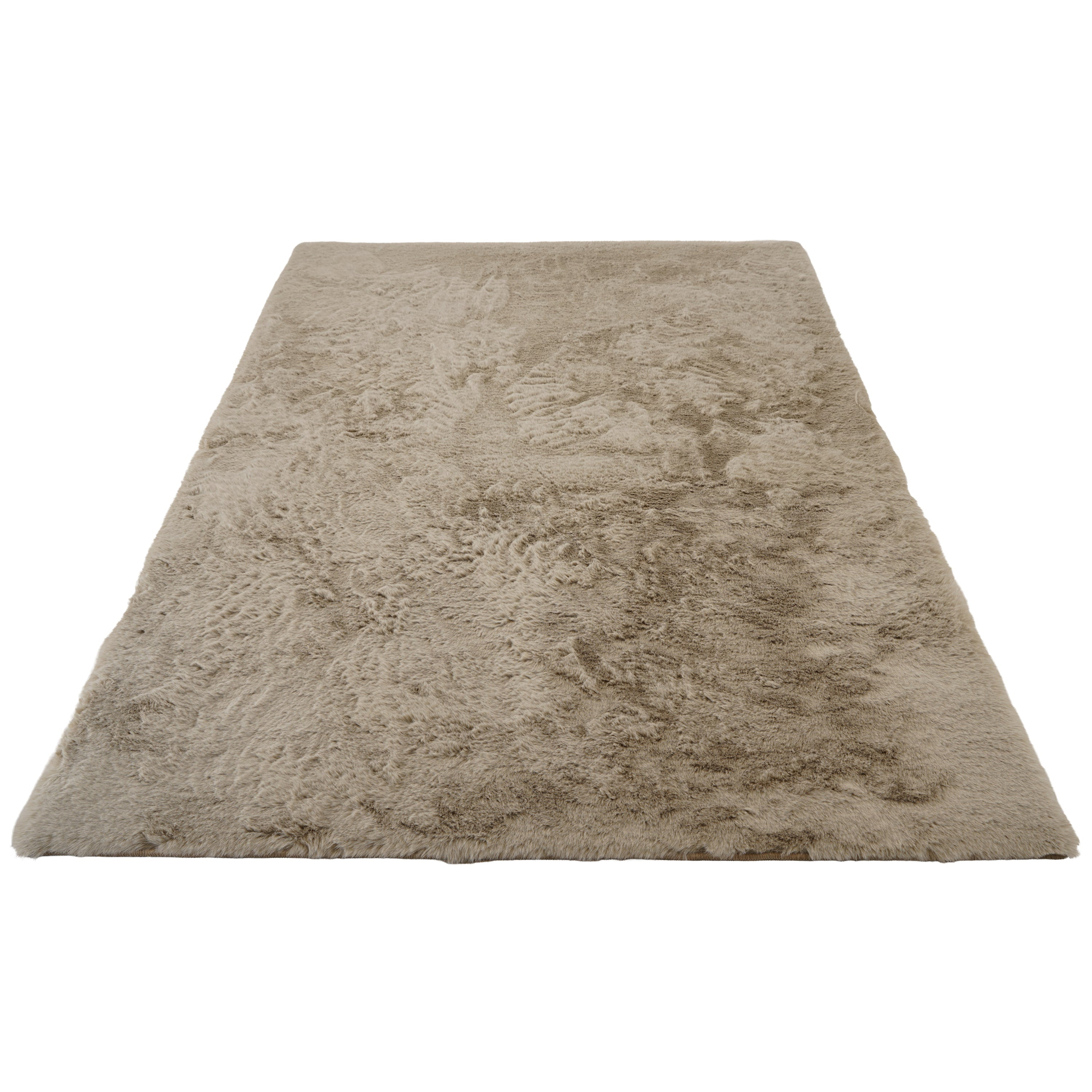 KNUFFEL\u0020Pluizig\u0020Rechthoek\u0020Vloerkleed\u0020Licht\u0020Taupe\u0020\u2013\u0020Hoogpolig\u0020Taupe\u0020Tapijt\u0020Extra\u0020Zacht