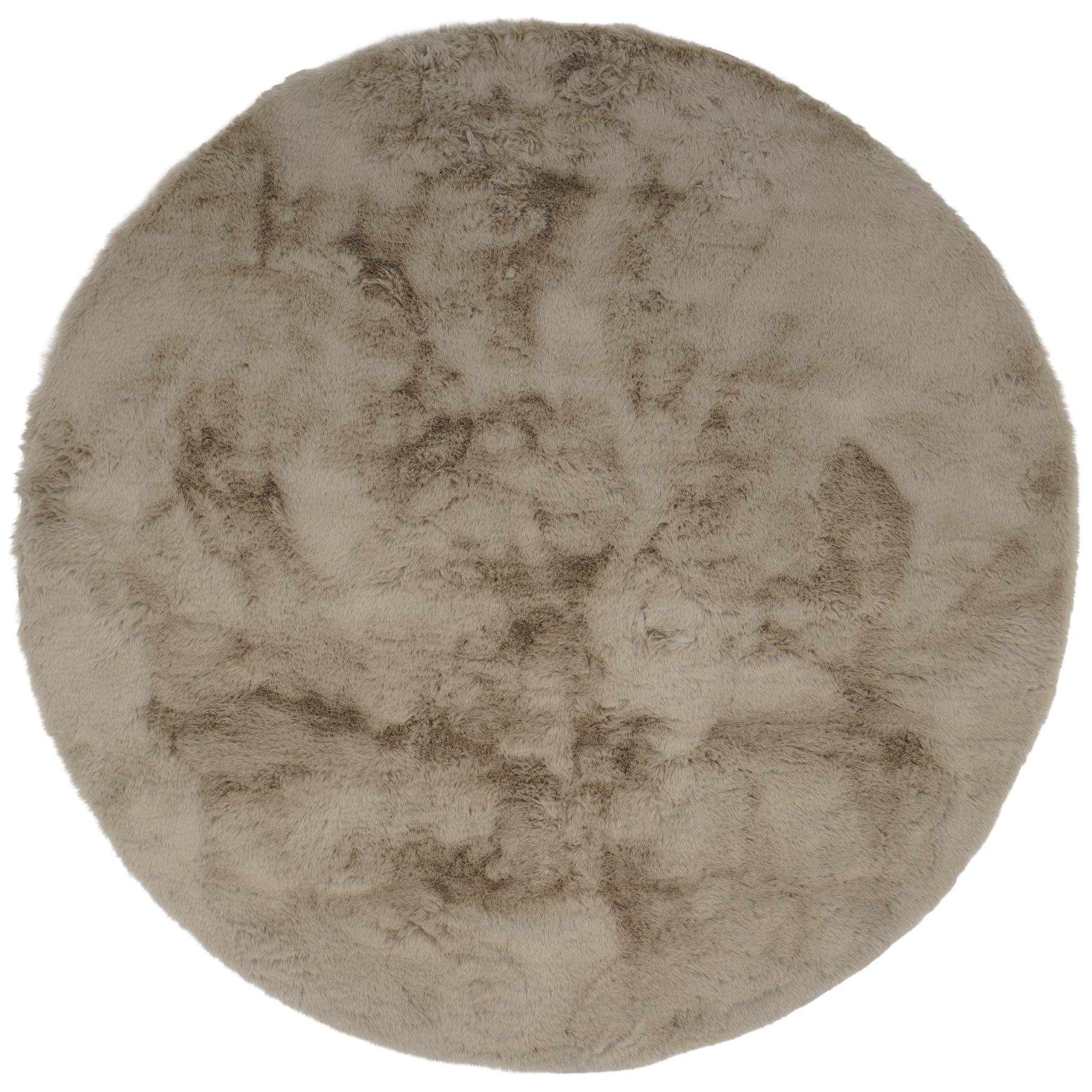 KNUFFEL\u0020Pluizig\u0020Rond\u0020Vloerkleed\u0020Licht\u0020Taupe\u0020\u2013\u0020Hoogpolig\u0020Taupe\u0020Tapijt\u0020Extra\u0020Zacht