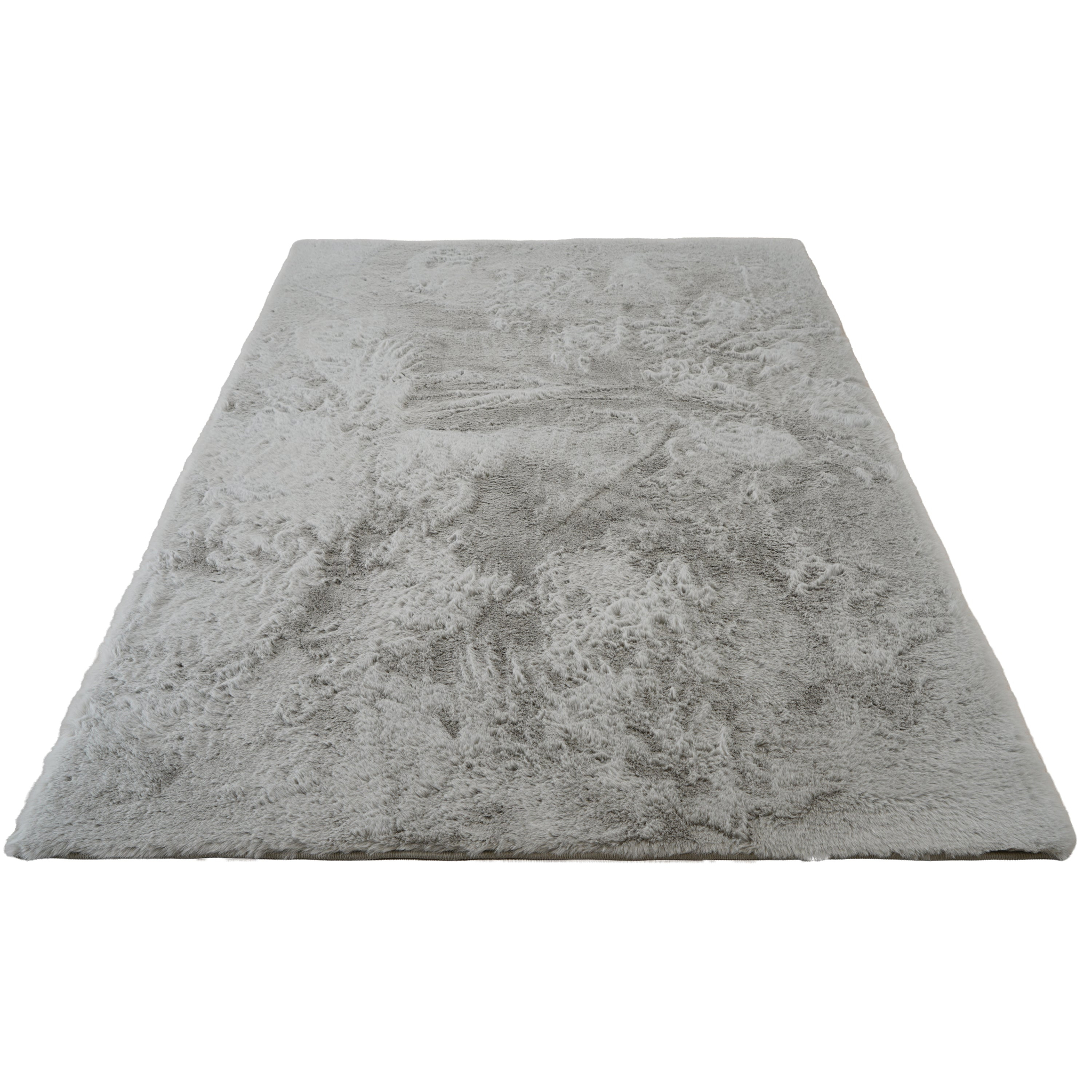 KNUFFEL\u0020Pluizig\u0020Rechthoek\u0020Vloerkleed\u0020Lichtgrijs\u0020\u2013\u0020Hoogpolig\u0020Tapijt\u0020Extra\u0020Zacht