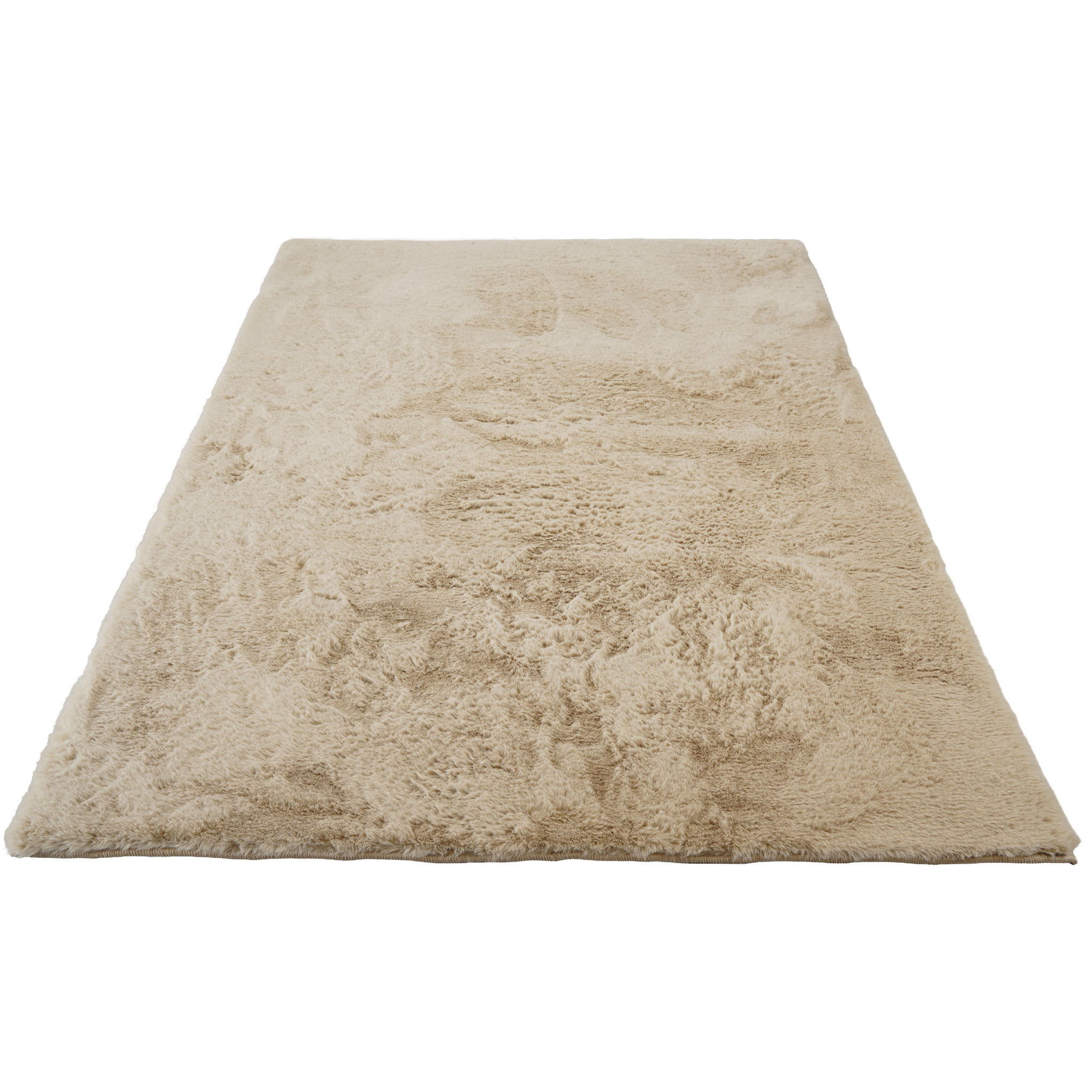 KNUFFEL\u0020Pluche\u0020Rechthoek\u0020Vloerkleed\u0020Beige\u0020\u2013\u0020Hoogpolig\u0020Zandkleurig\u0020Tapijt\u0020Extra\u0020Zacht