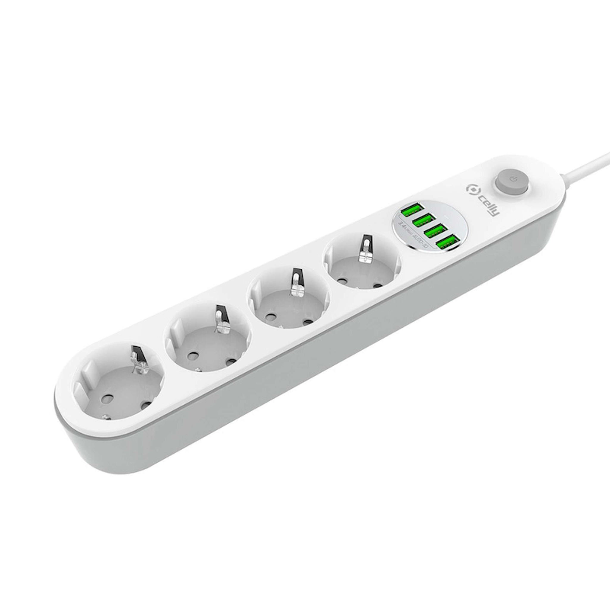 PowerStrip\u0020stekkerdoos\u00204x\u0020stopcontact\u00204x\u0020USB\u002012W
