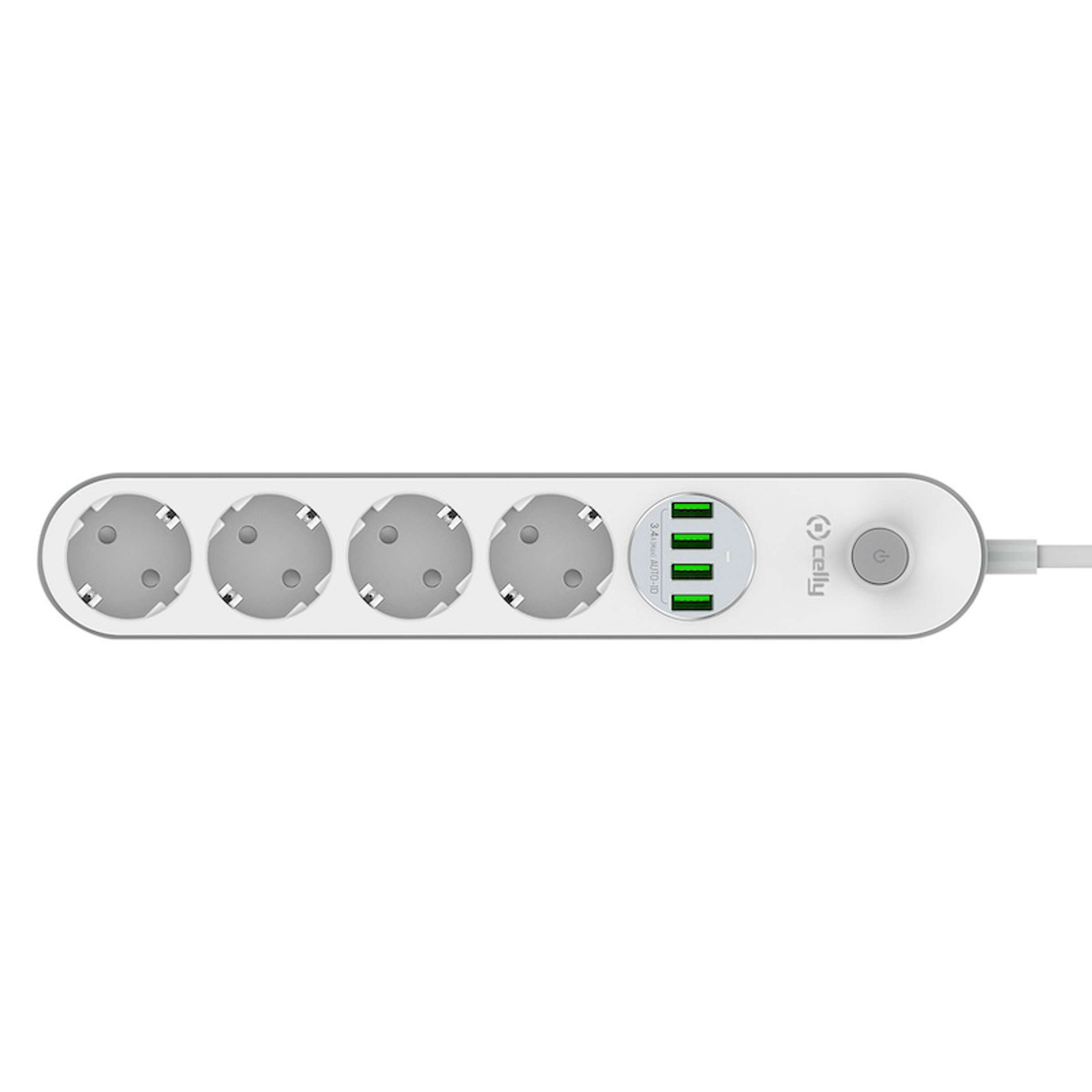 PowerStrip\u0020stekkerdoos\u00204x\u0020stopcontact\u00204x\u0020USB\u002012W