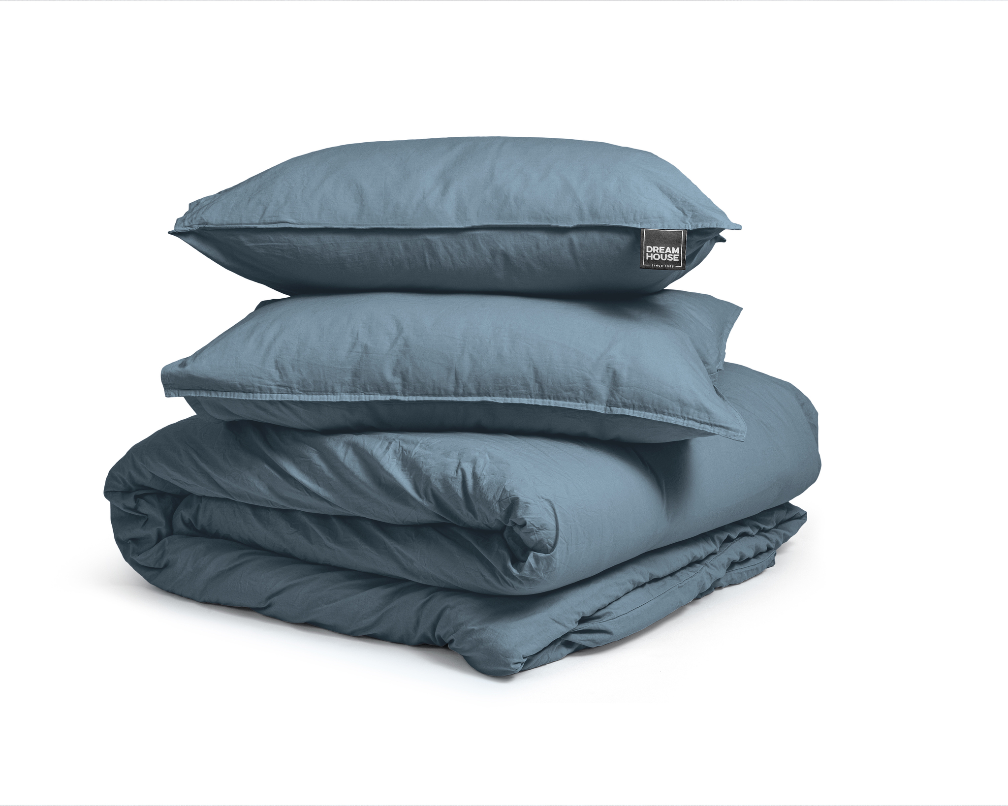 Dekbed\u0020overtrek\u0020Stonewashed\u0020blauw\u0020240\u0020x\u0020220\u0020cm