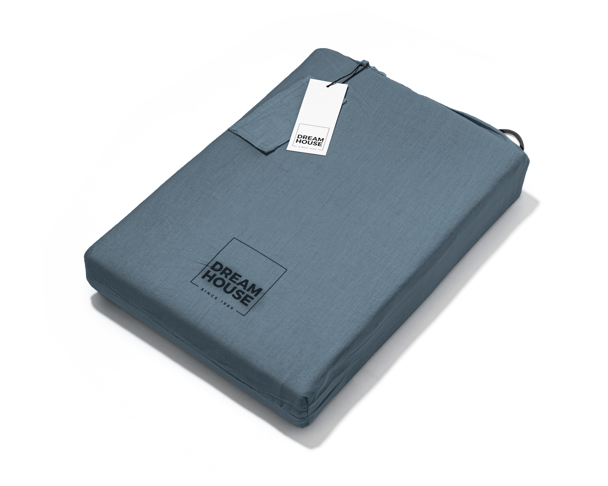 Dekbedovertrek\u0020stonewashed\u0020blauw\u0020140\u0020x\u0020220\u0020cm