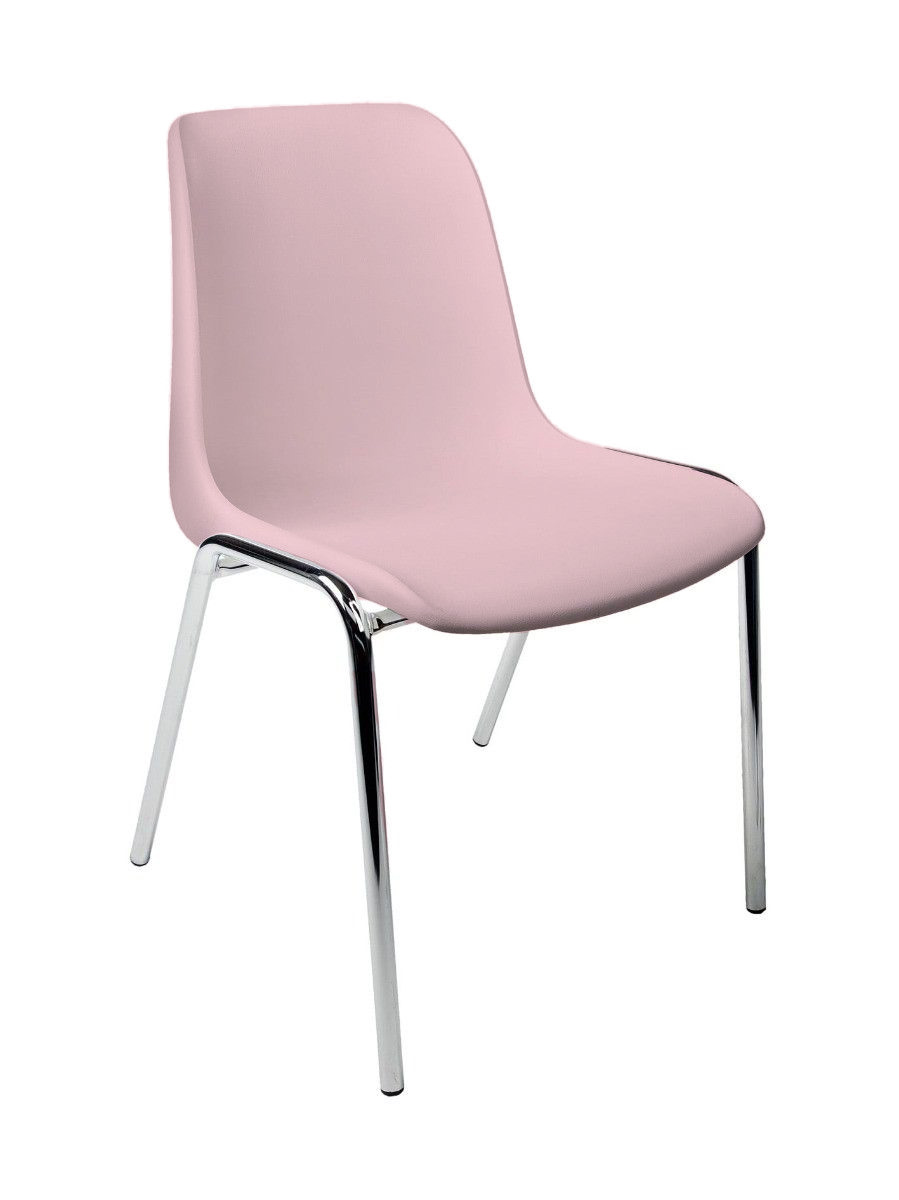 Kantinestoel\u0020kuip,\u0020roze\u0020frame,\u0020dikte\u002022\u0020mm