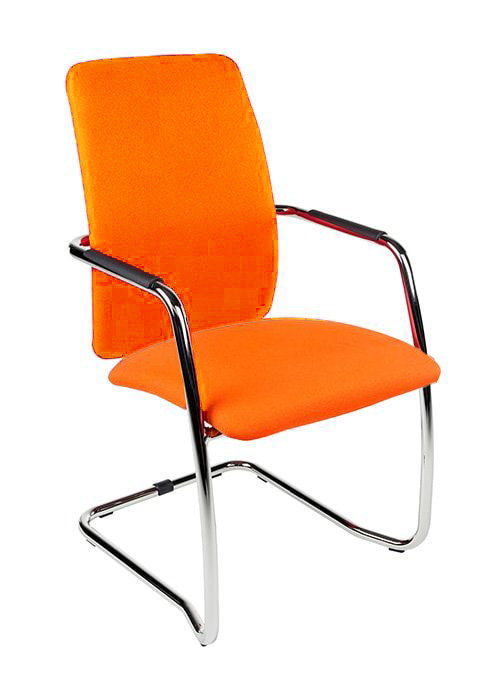 Vergaderstoel\u0020MAGENTIX\u0020XL\u0020oranje