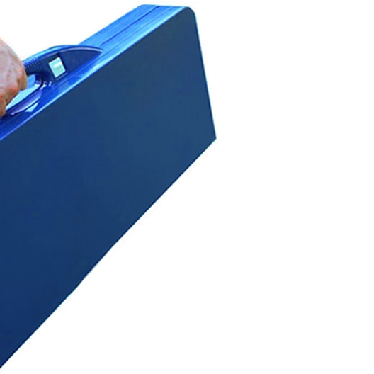 Campingtafel\u0020Blauw\u0020Zilver\u0020Aluminium\u0020Kunststof\u0020137x85x65cm