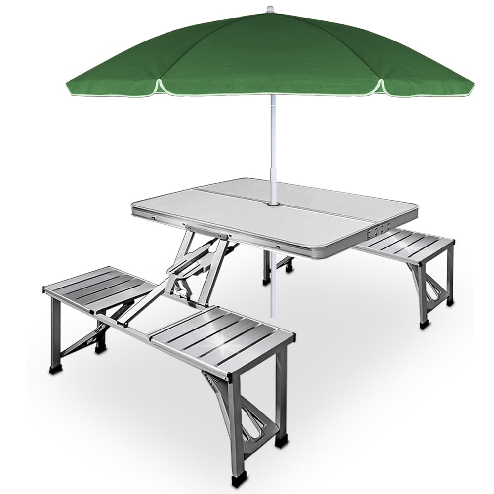 Campingtafel\u0020aluminium\u0020voor\u00204\u0020personen\u0020opvouwbar