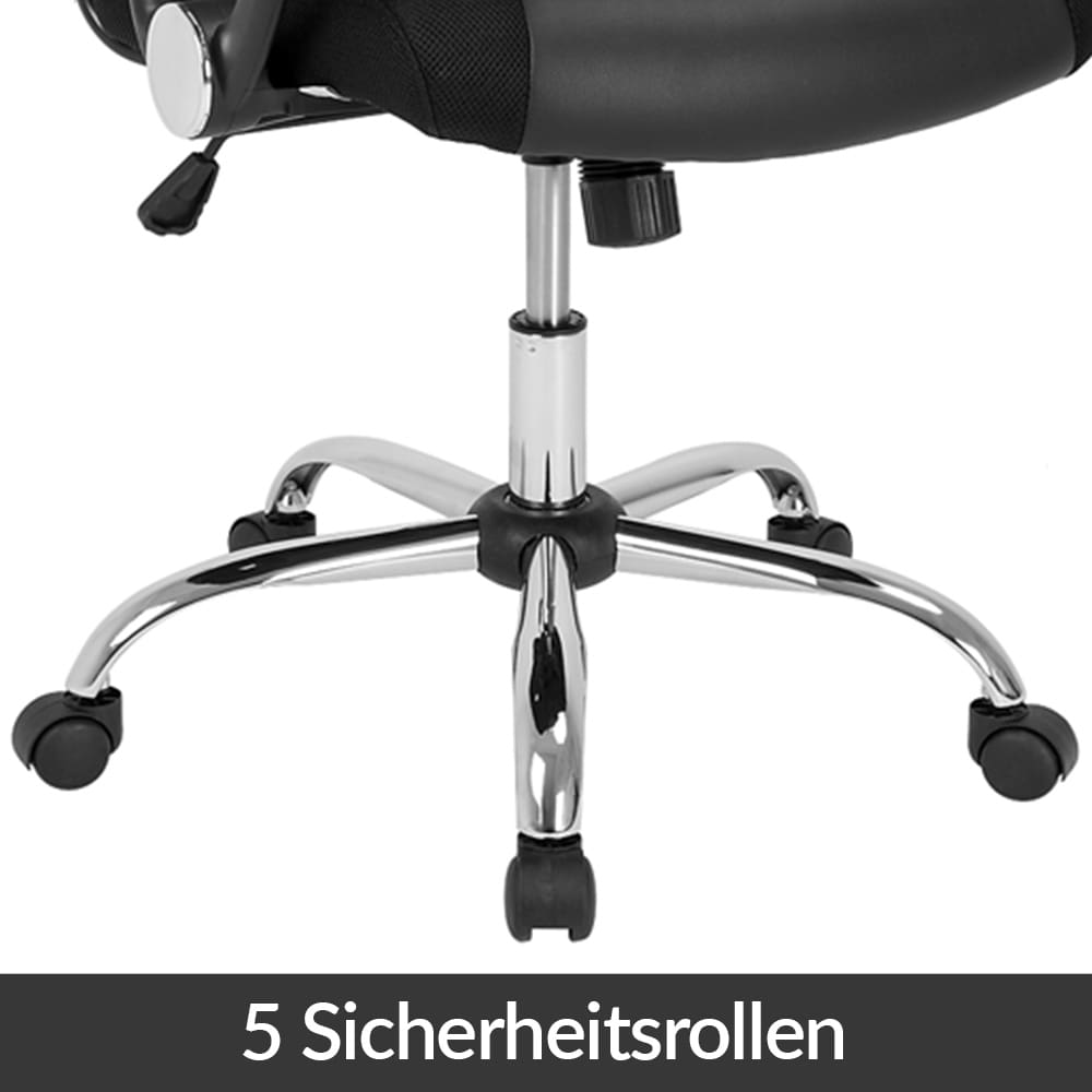 Ergonomische\u0020Bureaustoel\u0020Zwart\u0020Kunstleer\u0020122x51x52cm Ergonomische\u0020Bureaustoel\u0020Zwart\u0020Kunstleer\u0020122x51x52cm