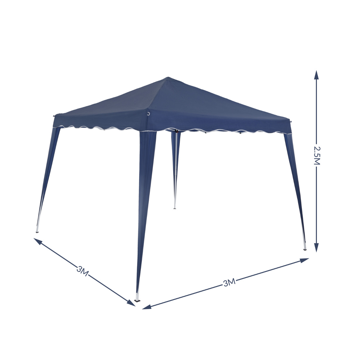 Vouwbare\u0020Partytent\u0020Capri\u00203x3m\u0020Donkerblauw Vouwbare\u0020Partytent\u0020Capri\u00203x3m\u0020Donkerblauw