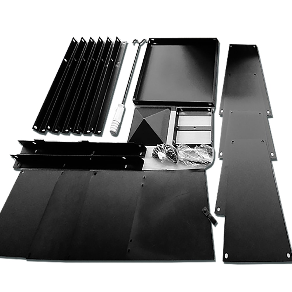 Tuinhaard\u0020Zwart\u0020Metaal\u0020102x35x35cm