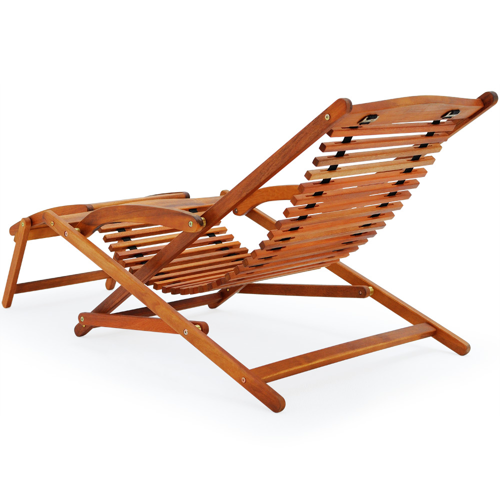 Ligbed\u0020Acaciahout\u0020166x70x70cm\u0020incl\u0020Kussen