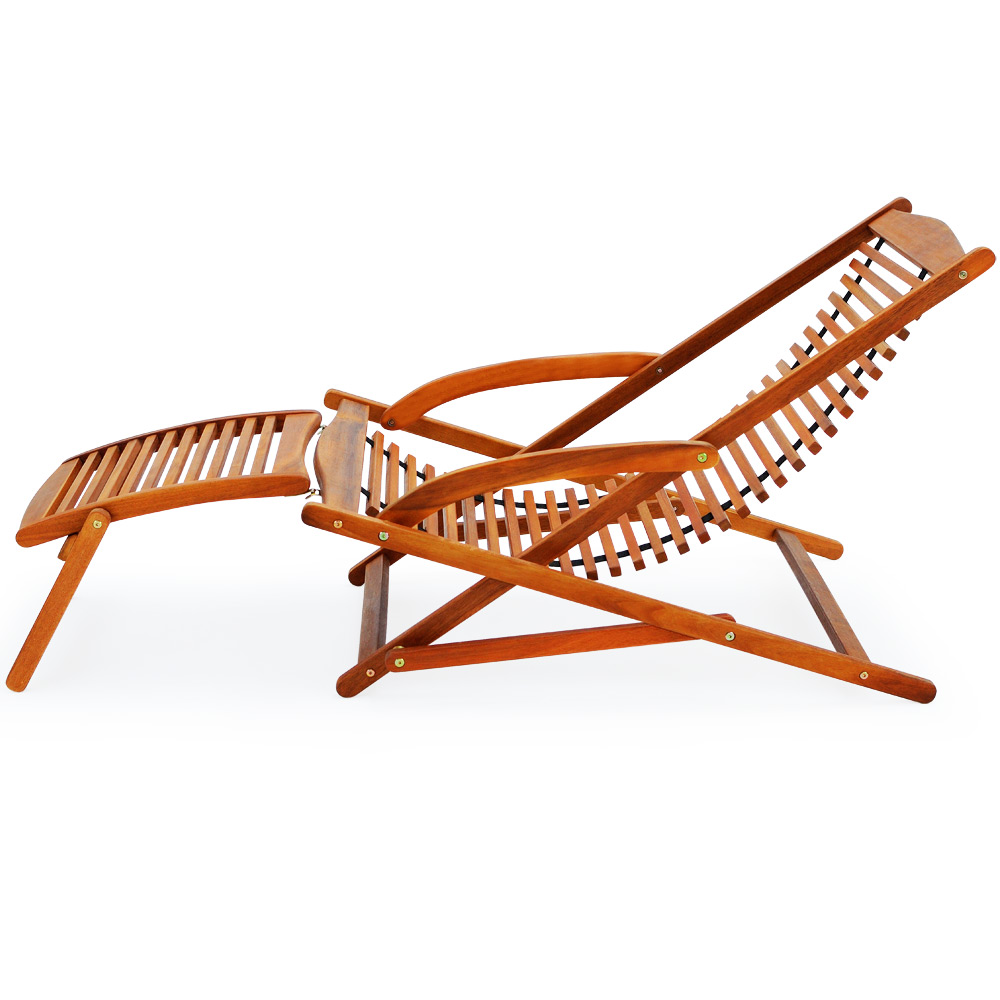 Ligbed\u0020Acaciahout\u0020166x70x70cm\u0020incl\u0020Kussen
