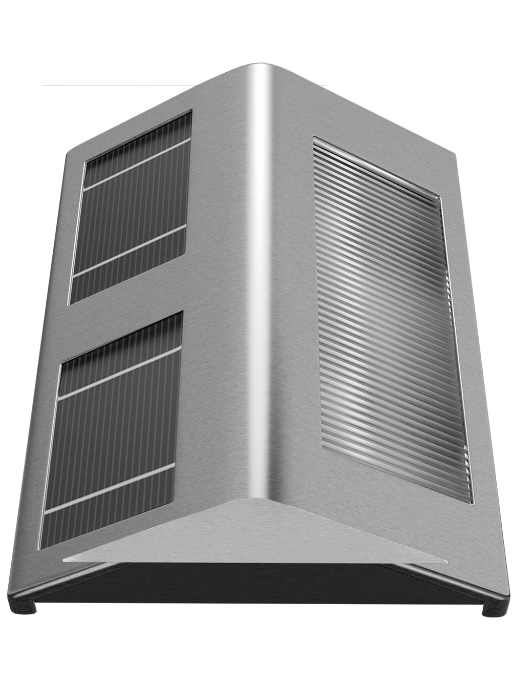 Wandlamp\u0020Buiten\u0020Zilver\u0020RVS\u0020140x95x25mm\u0020Zonne\u002Denergie