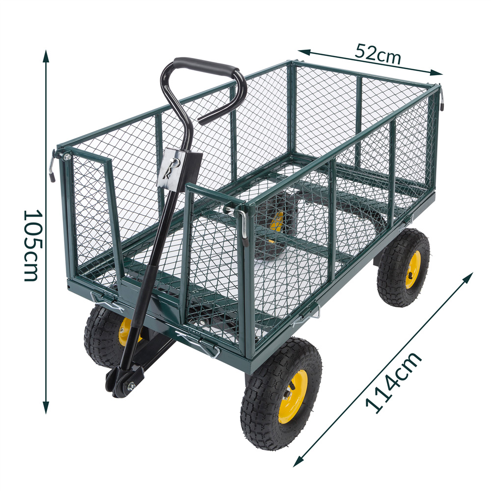Transportwagen\u0020550\u0020kg\u0020Groen\u0020110x75x52cm\u0020met\u00204\u0020luchtbanden\u0020\u0026\u0020dekzeil Transportwagen\u0020550\u0020kg\u0020Groen\u0020110x75x52cm\u0020met\u00204\u0020luchtbanden\u0020\u0026\u0020dekzeil