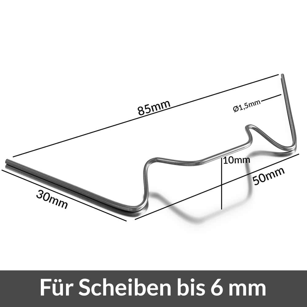 Glasklemmen\u0020Set\u0020van\u002050\u0020RVS\u002095x30mm