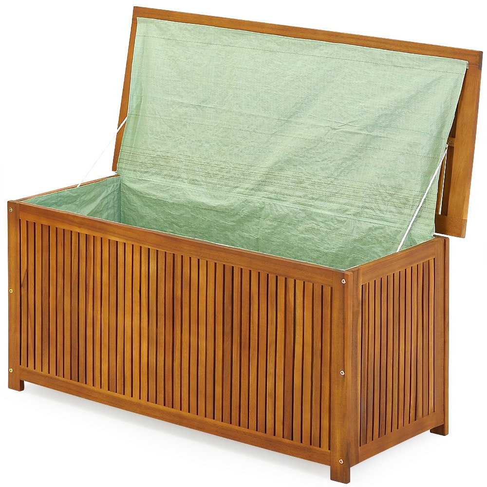 Kussenbox\u0020Acaciahout\u0020115x50x59cm\u0020Binnenvoering\u0020205L